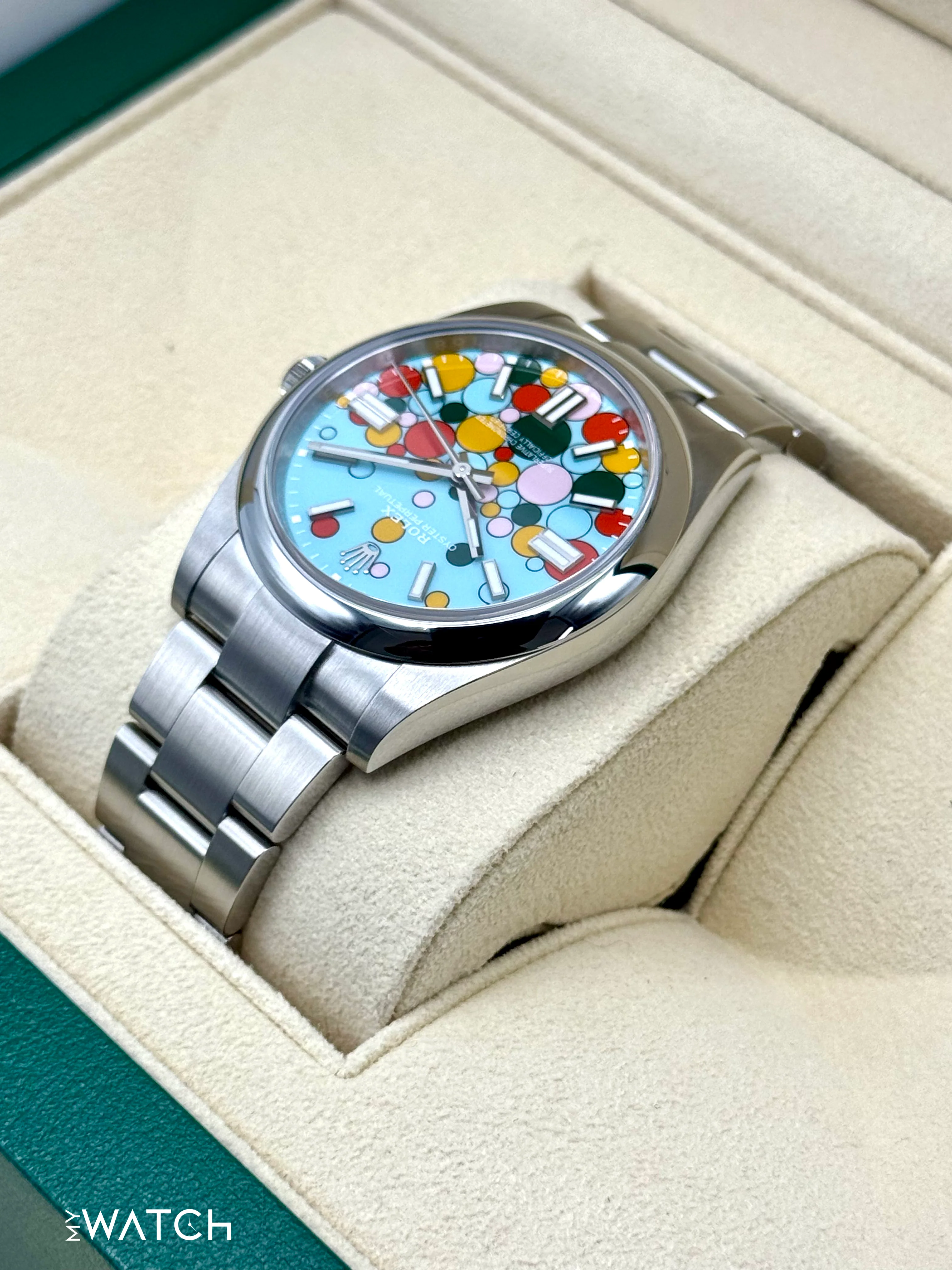 2024 Rolex Oyster Perpetual 41mm 124300 Celebration Dial - Image 7