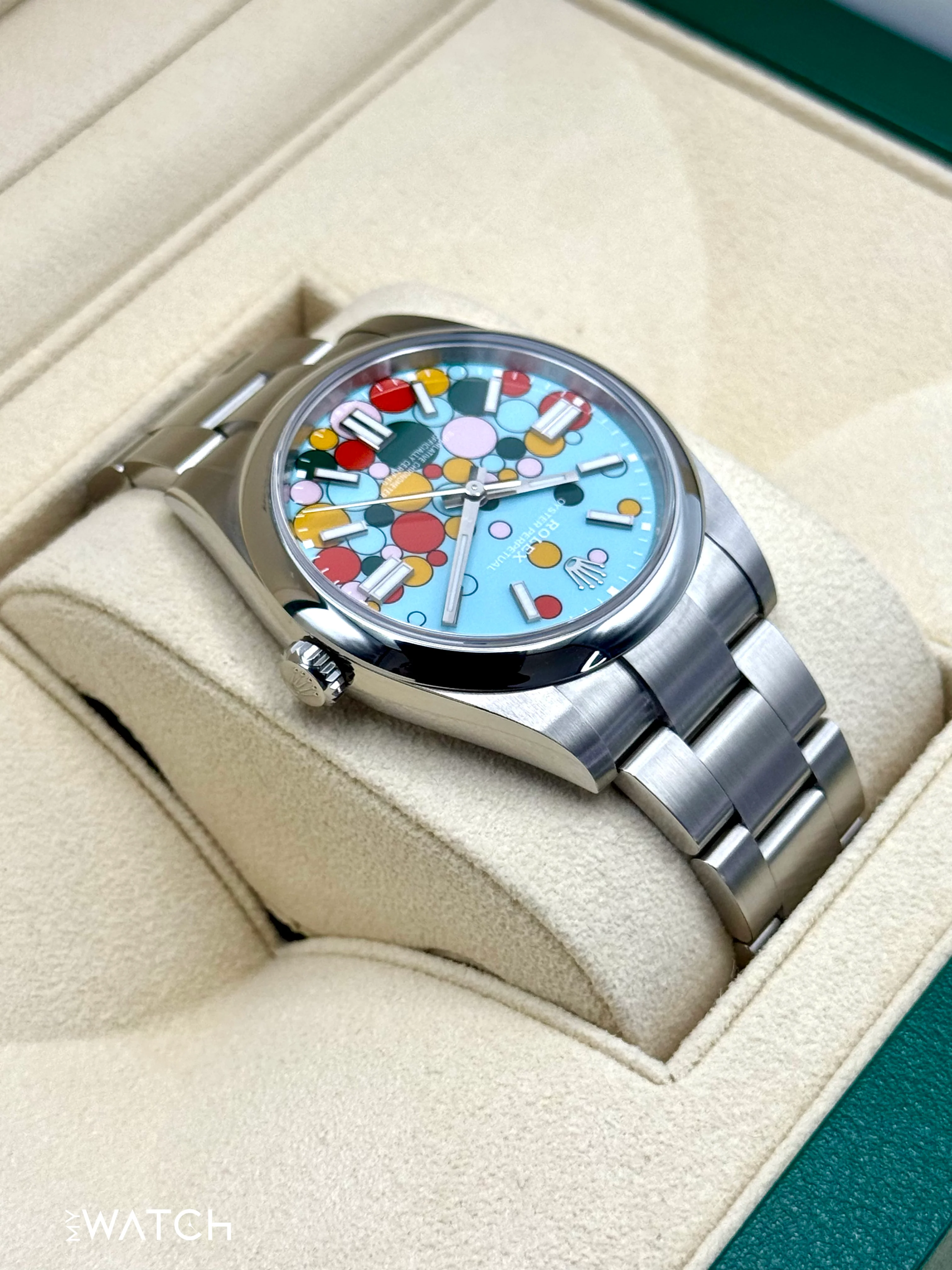 2024 Rolex Oyster Perpetual 41mm 124300 Celebration Dial - Image 8