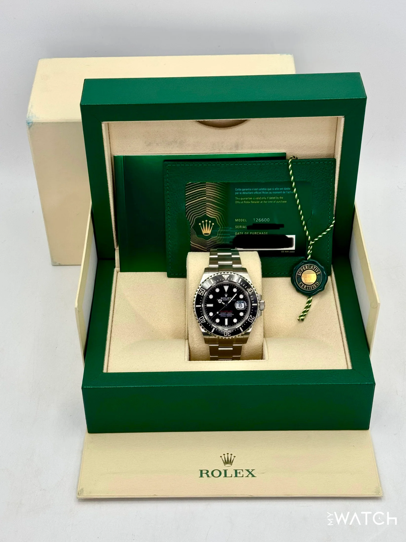 2024 Rolex Sea-Dweller 43mm 126600 Black Dial - Image 9