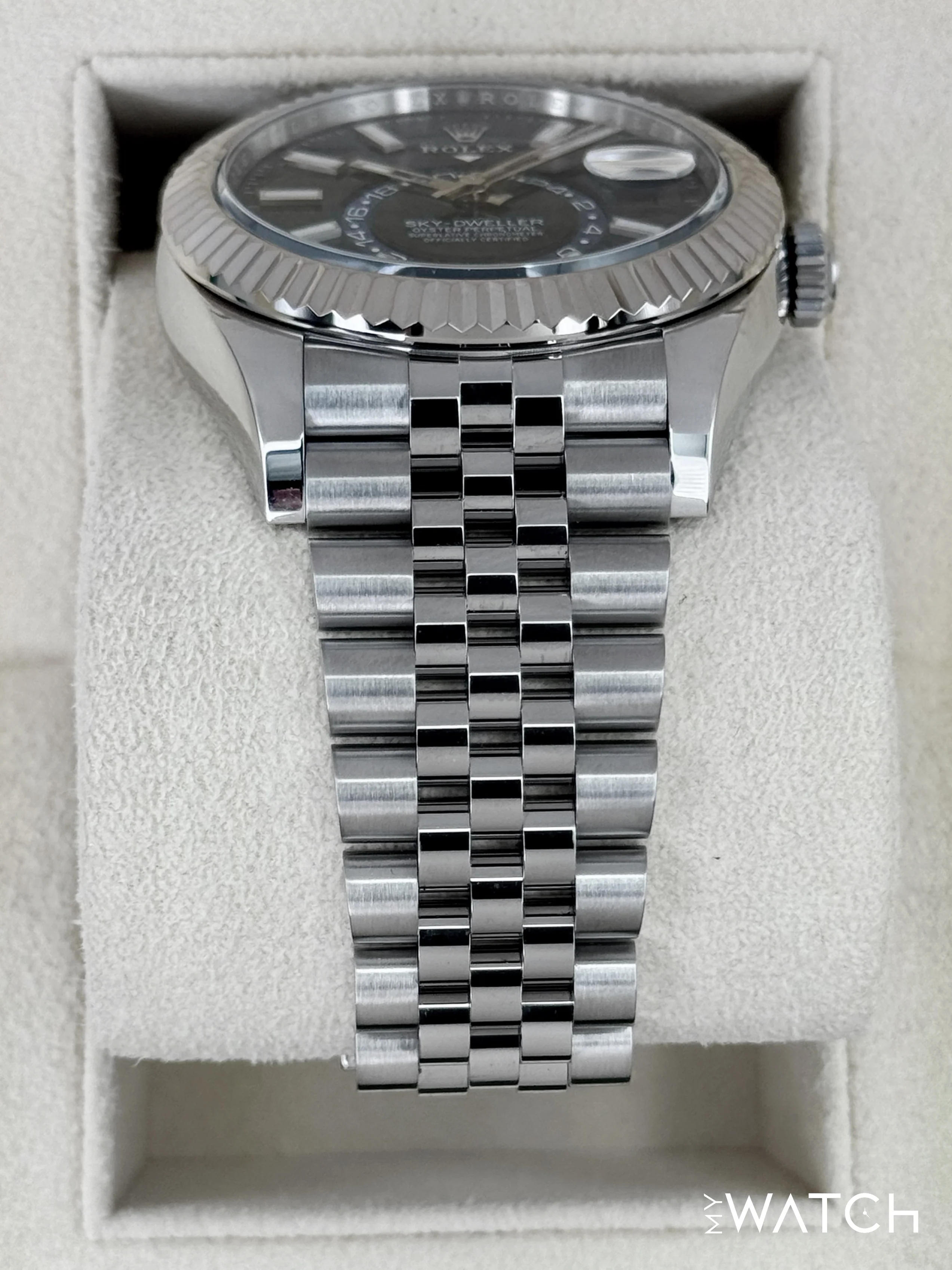 2024 Rolex Sky-Dweller 42mm 336934 Jubilee Blue Dial - Image 3