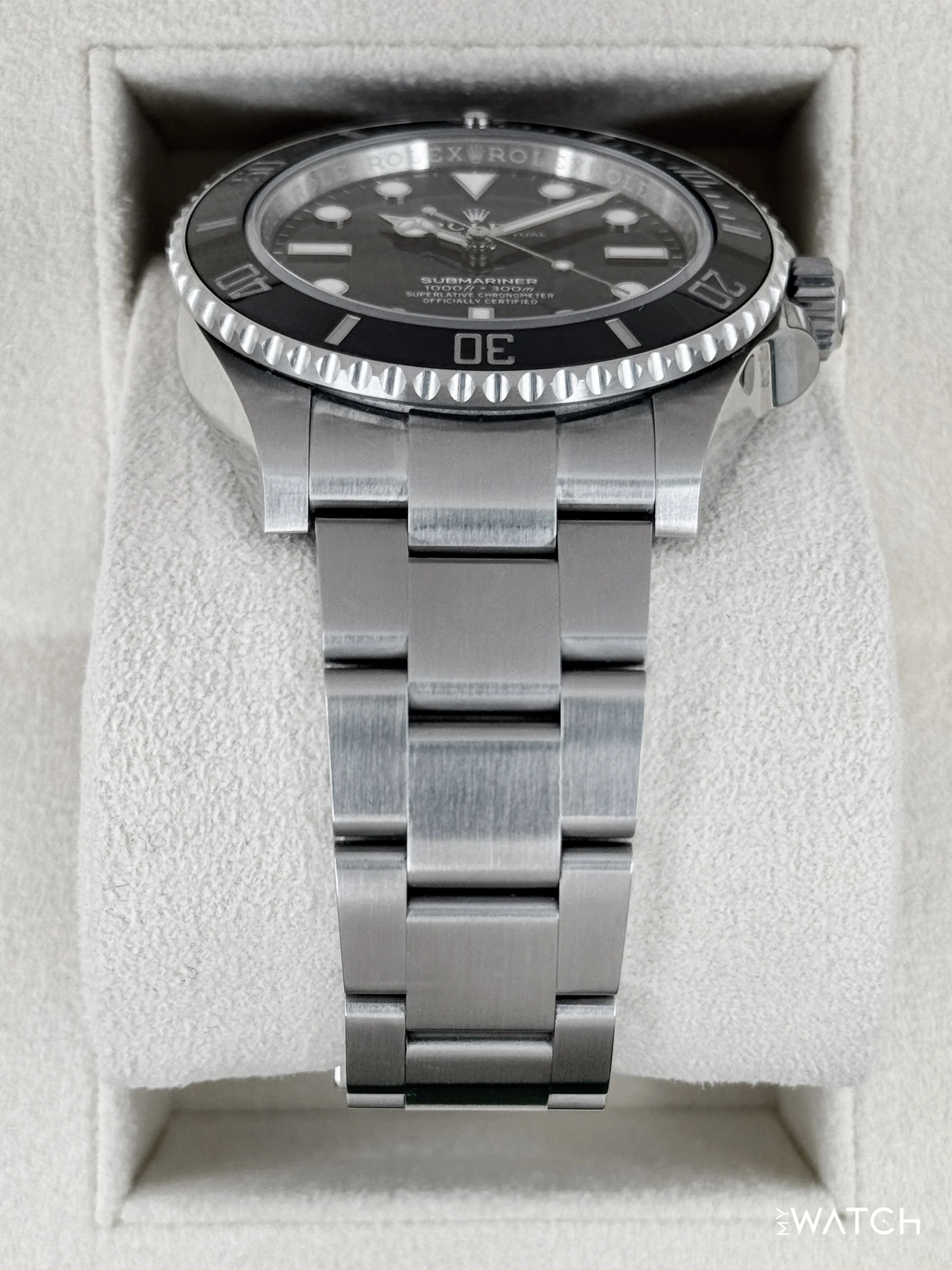 2024 Rolex Submariner 41mm 124060 Stainless Steel Black Dial - Image 3