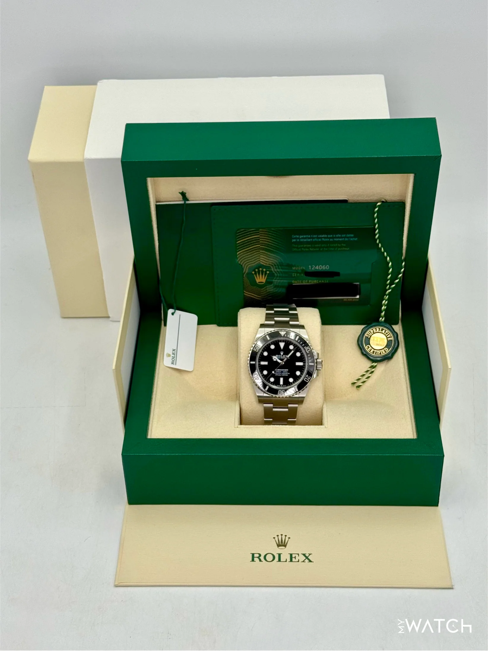 2024 Rolex Submariner 41mm 124060 Stainless Steel Black Dial - Image 9