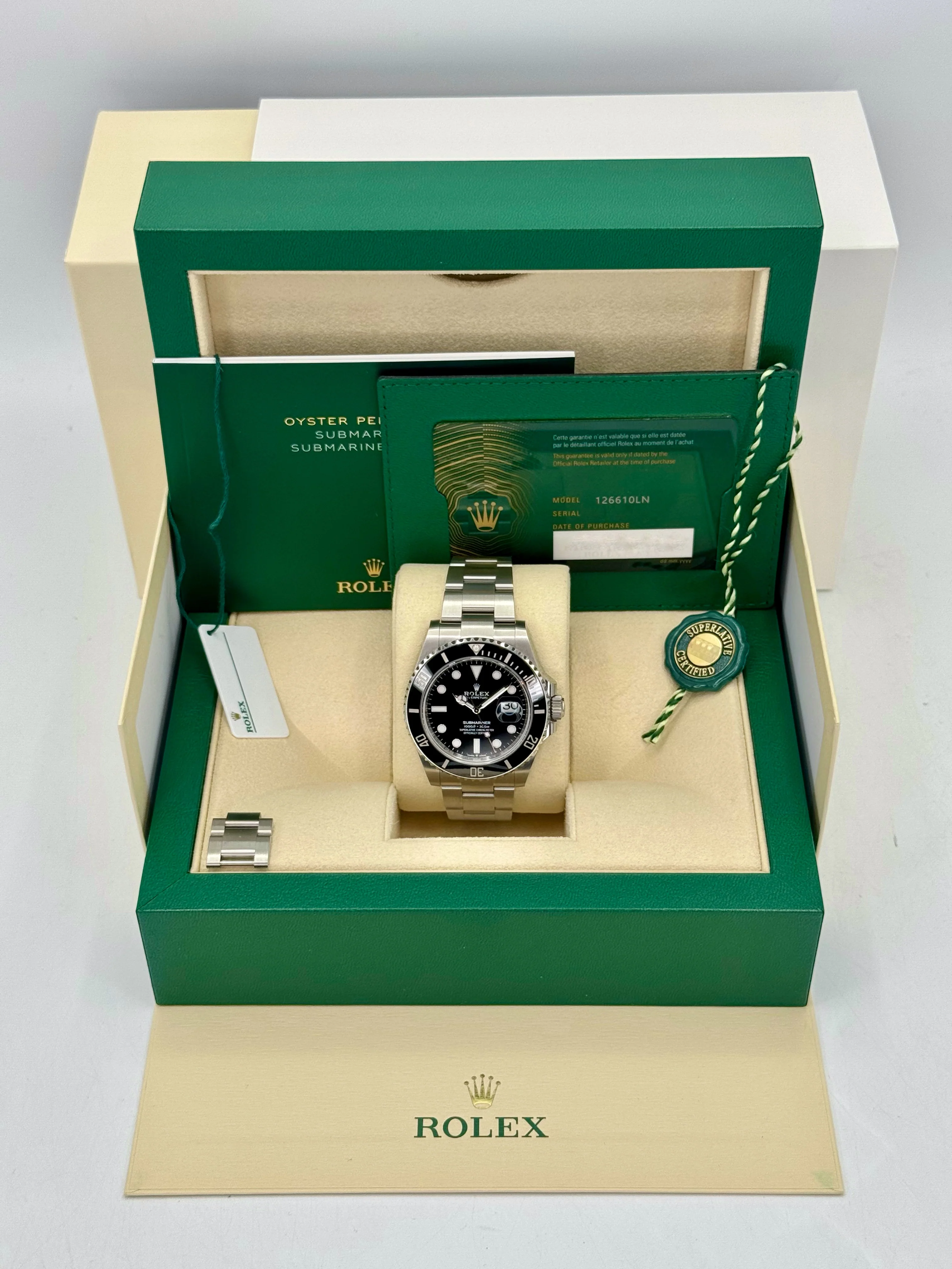 2025 Rolex Submariner 41mm 126610LN Stainless Steel Black Dial - Image 9