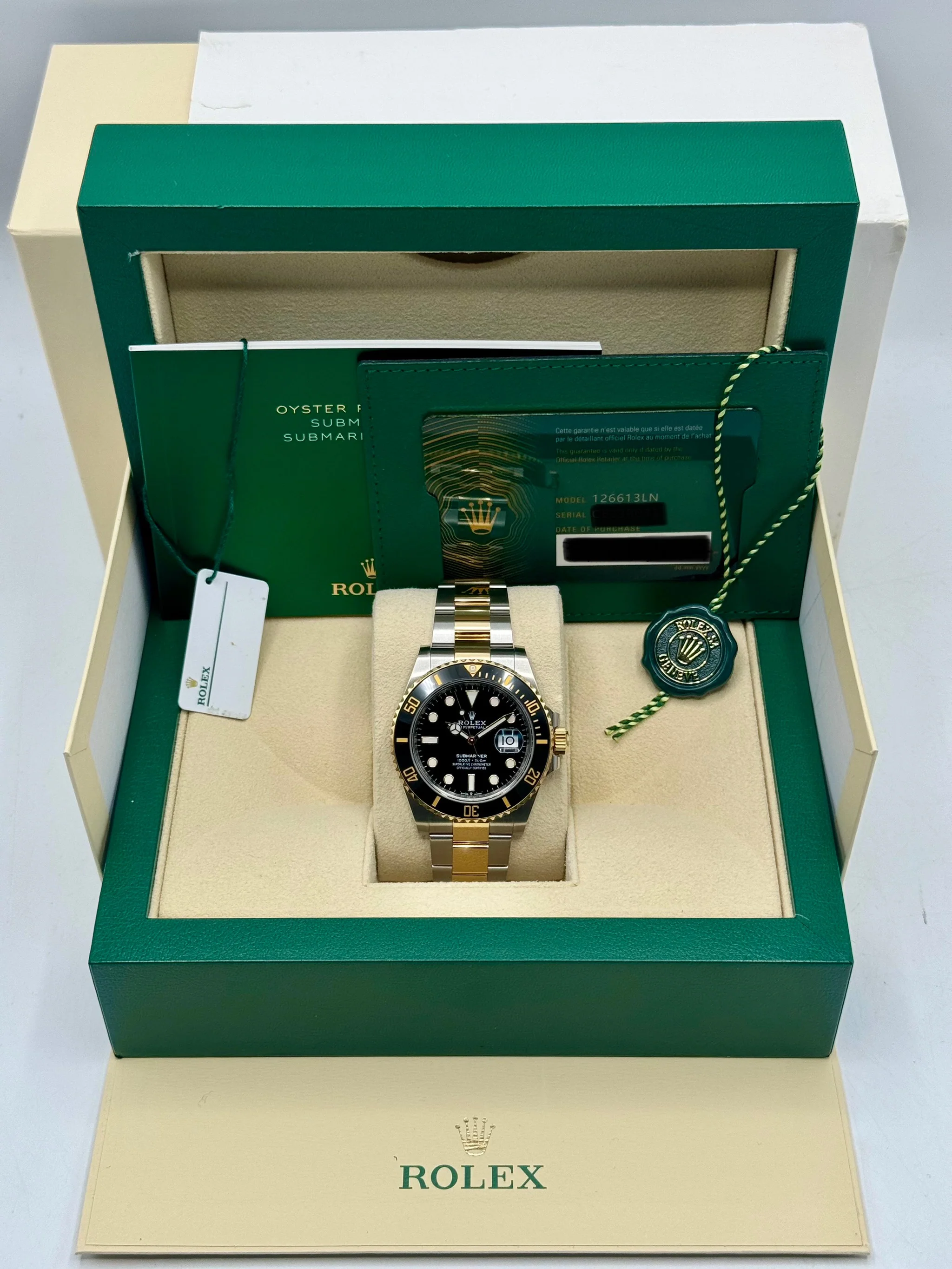 2024 Rolex Submariner 41mm 126613LN Two-Tone Black Dial - Image 12