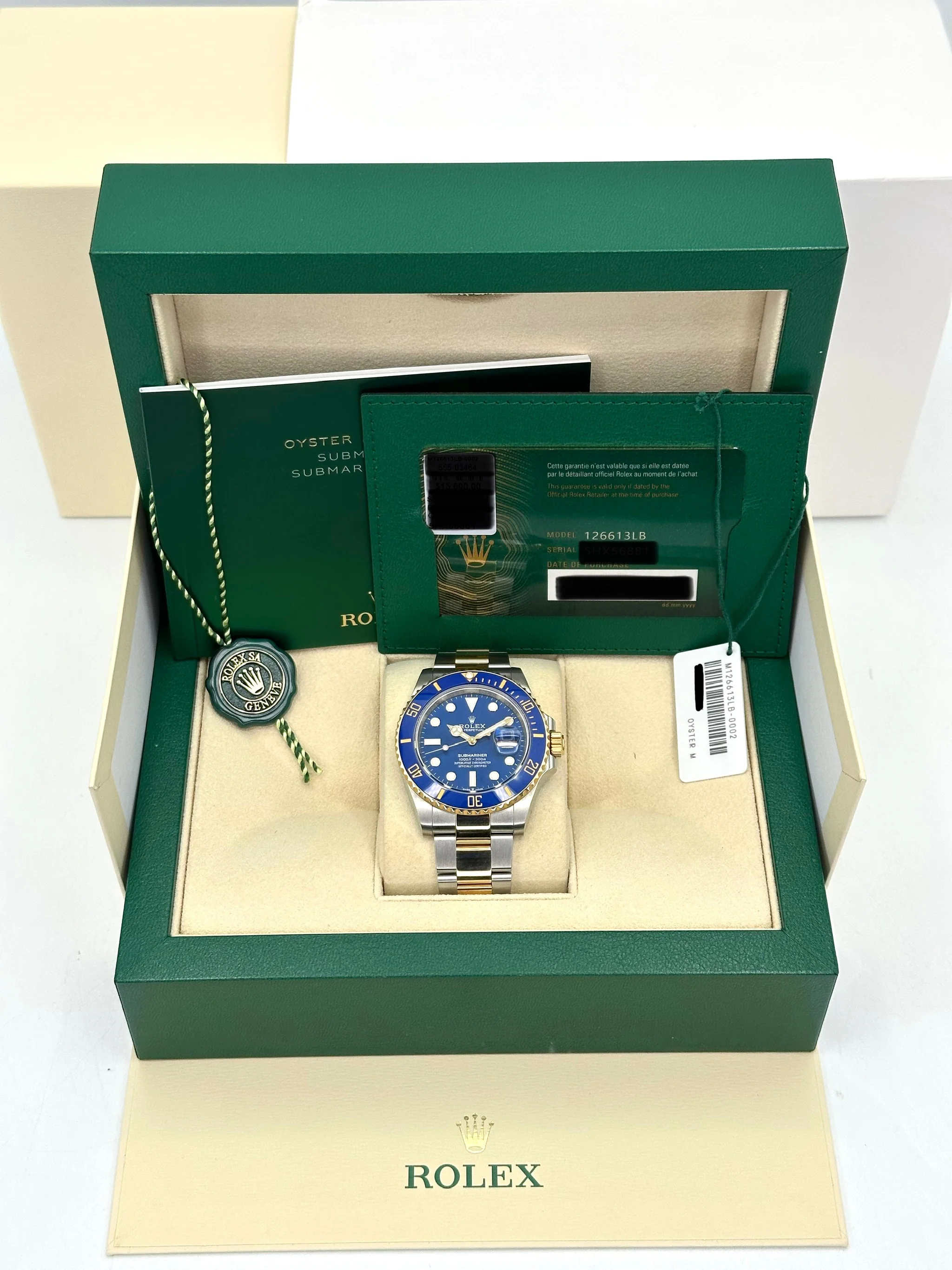 2024 Rolex Submariner "Bluesy" 41mm 126613LB Two-Tone Blue Dial - Image 7