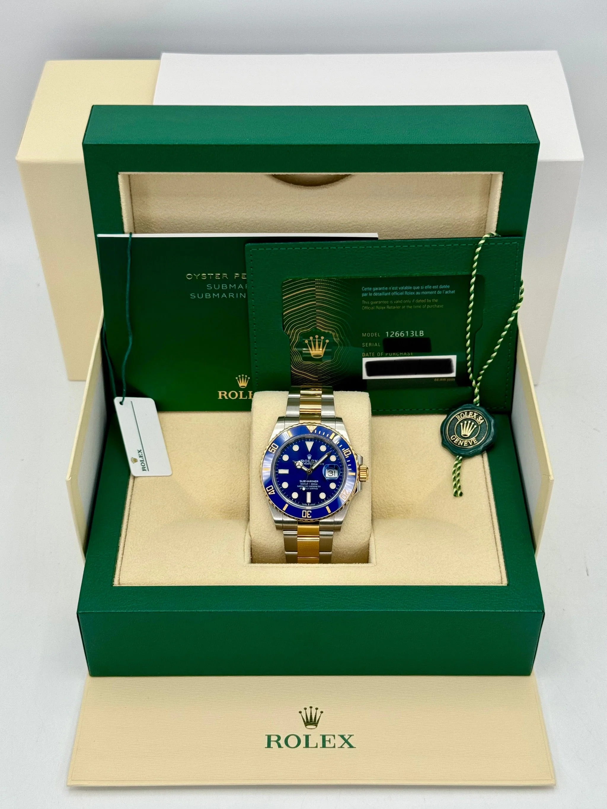 2024 Rolex Submariner "Bluesy" 41mm 126613LB Two-Tone Blue Dial - Image 10