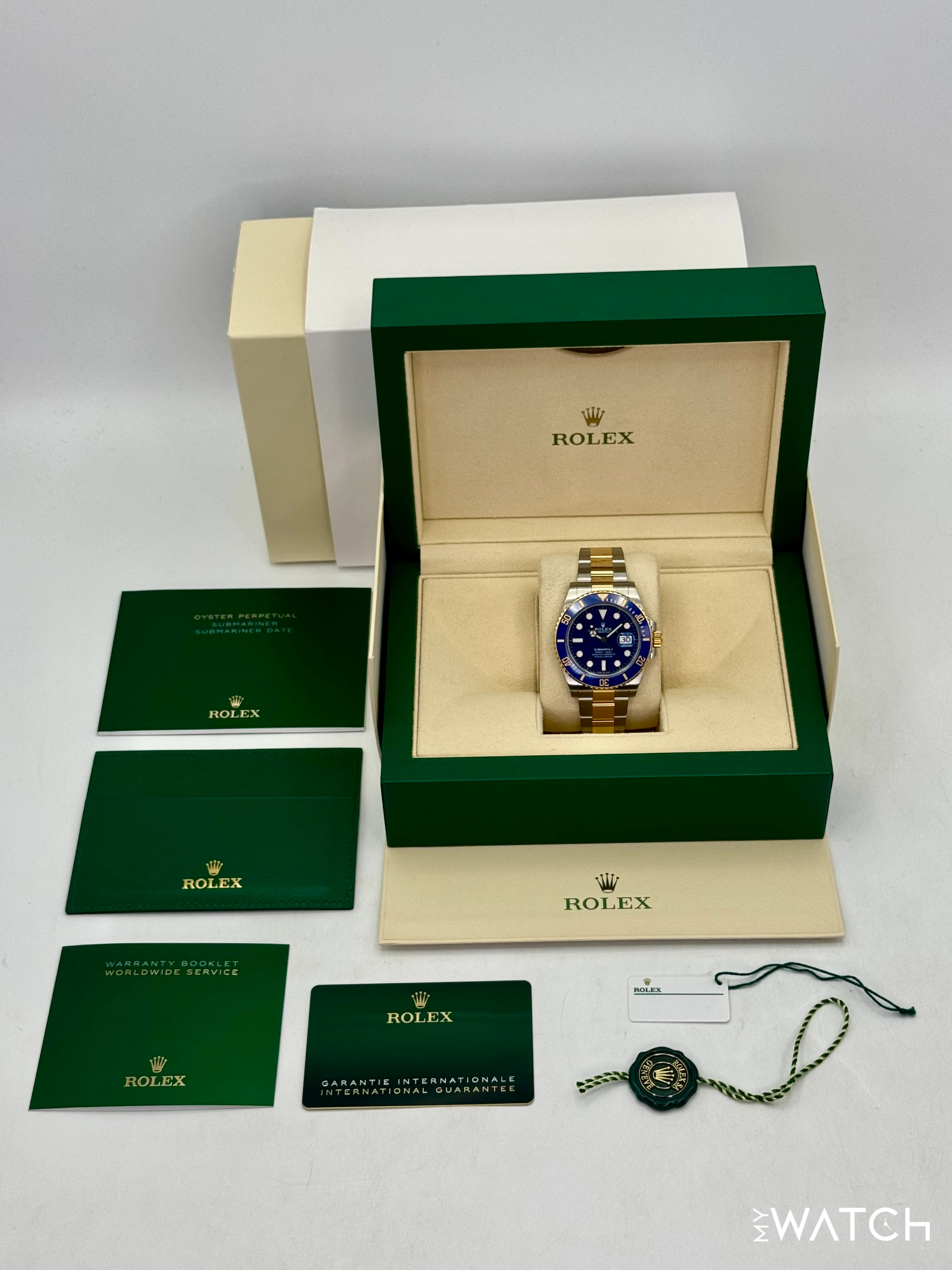 2024 Rolex Submariner "Bluesy" 41mm 126613LB Two-Tone Blue Dial - Image 10