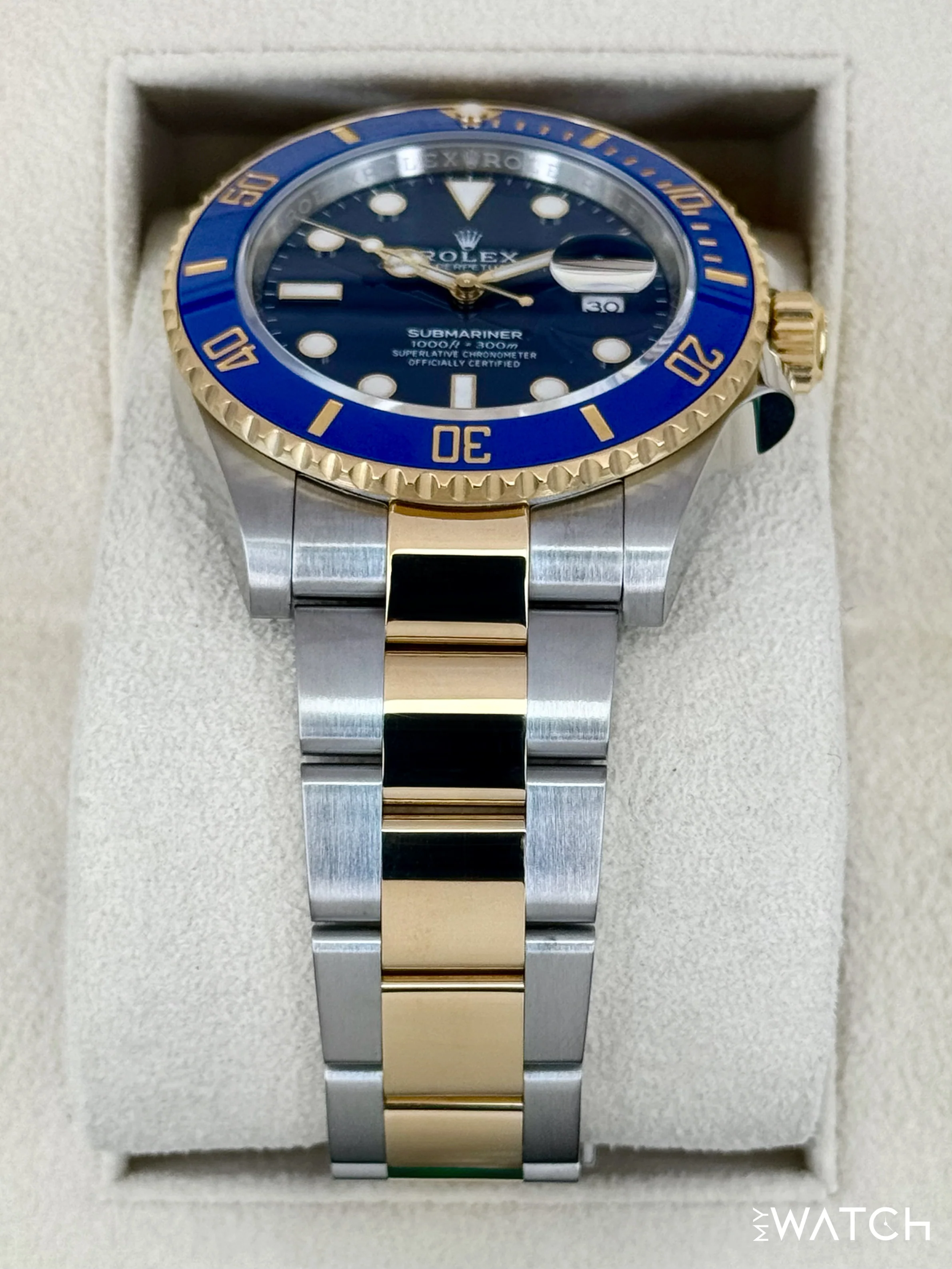 2024 Rolex Submariner "Bluesy" 41mm 126613LB Two-Tone Blue Dial - Image 3