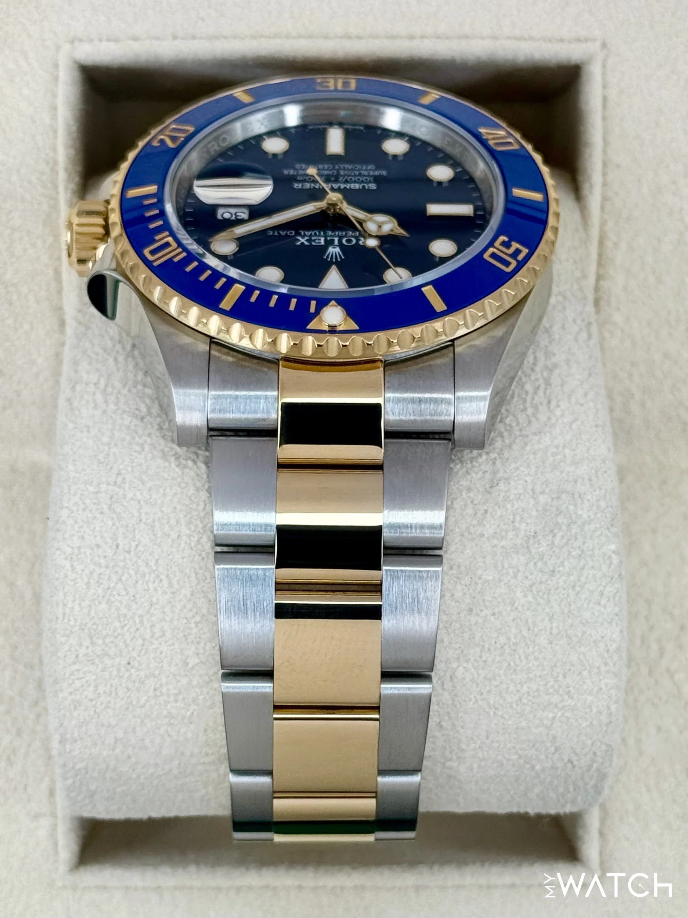 2024 Rolex Submariner "Bluesy" 41mm 126613LB Two-Tone Blue Dial - Image 4