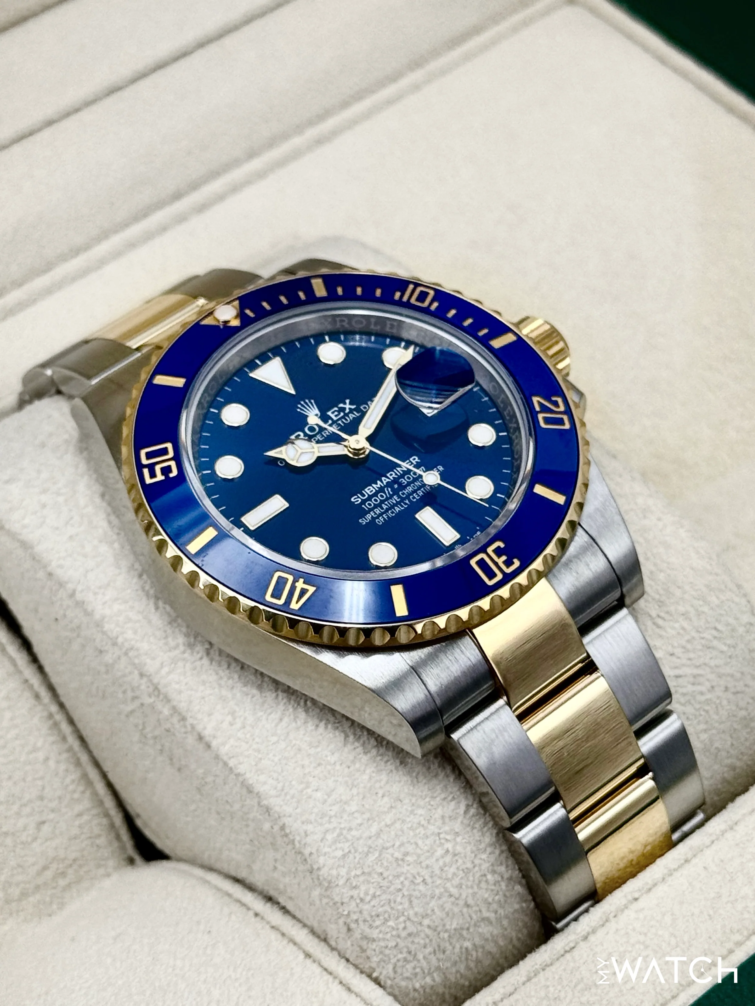 2024 Rolex Submariner "Bluesy" 41mm 126613LB Two-Tone Blue Dial - Image 6