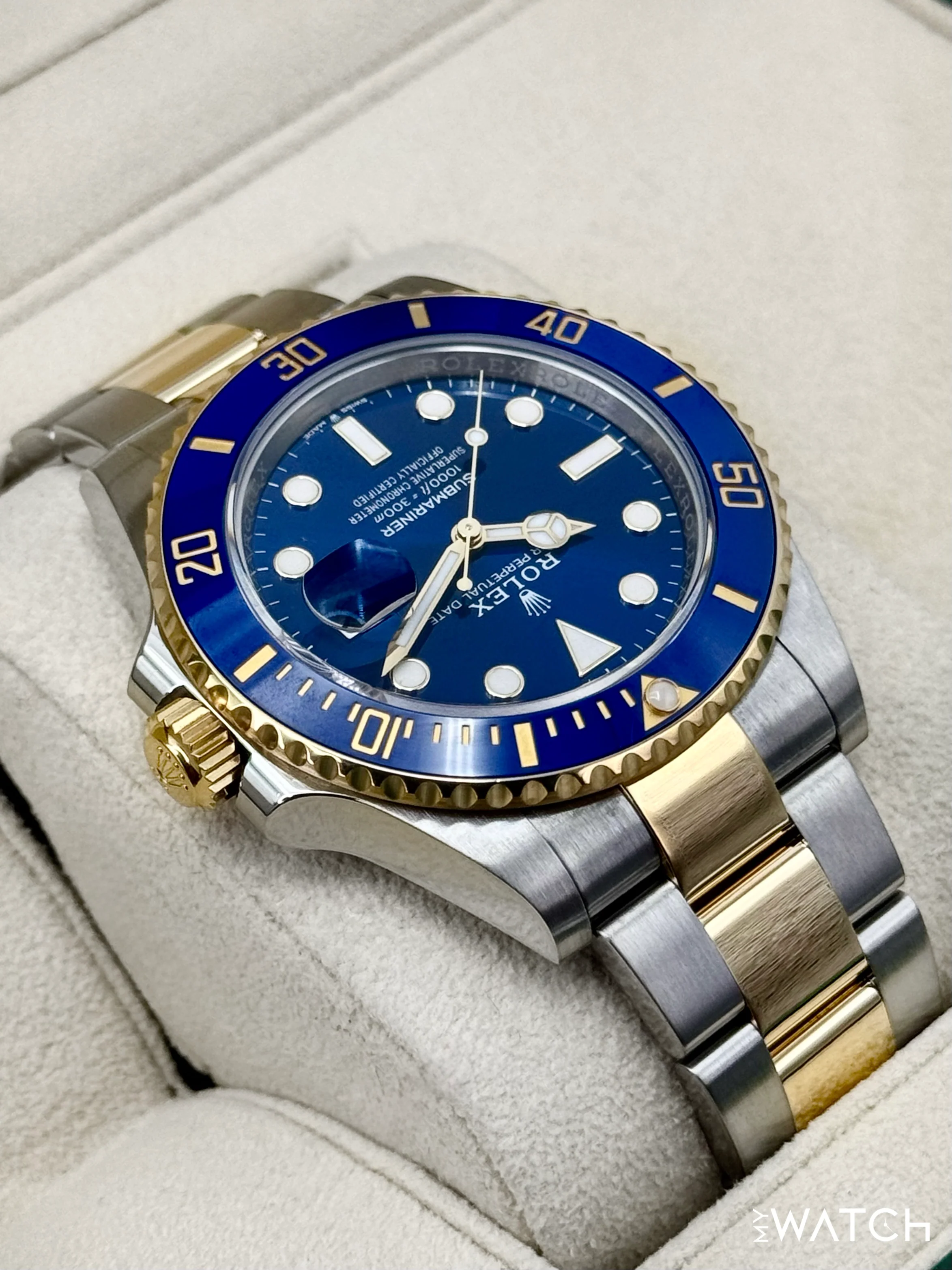 2024 Rolex Submariner "Bluesy" 41mm 126613LB Two-Tone Blue Dial - Image 8