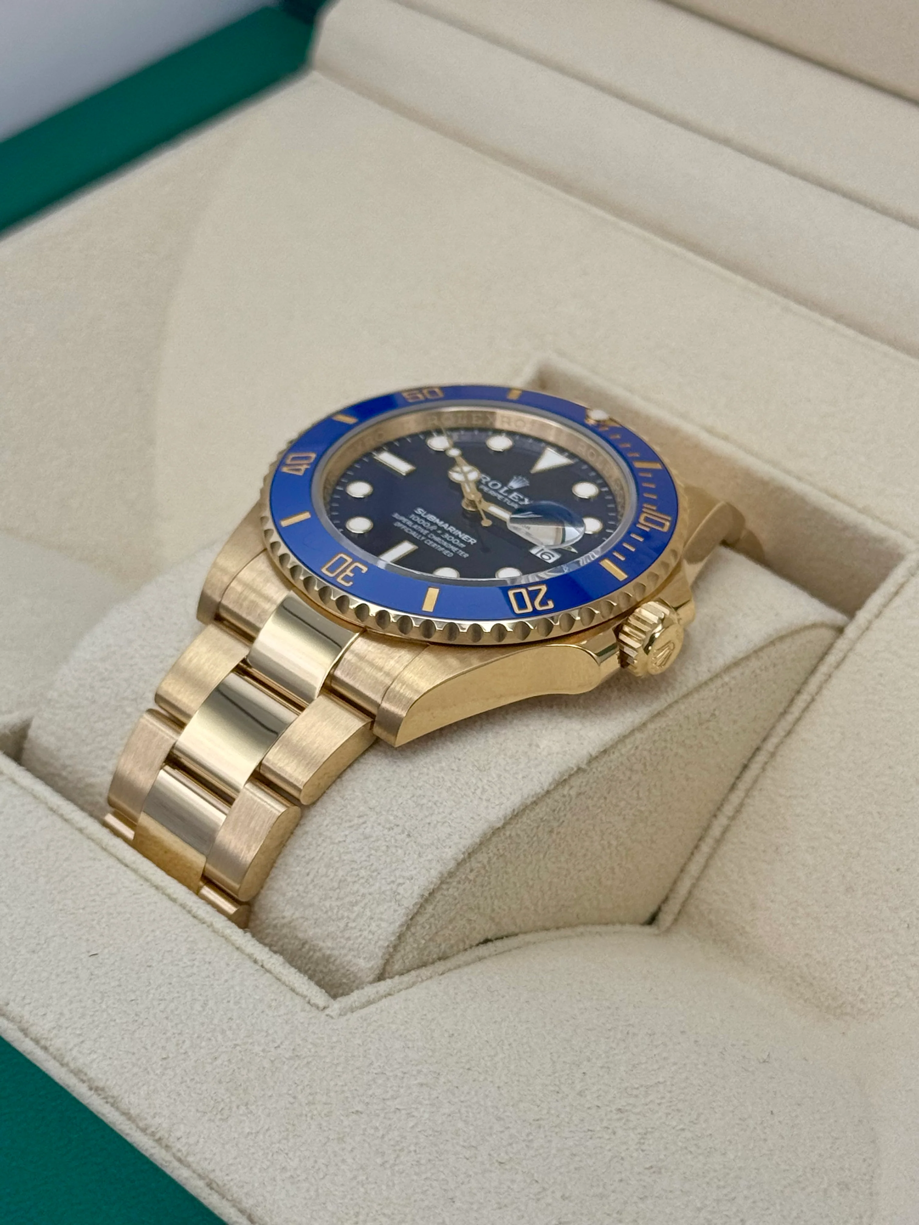 2024 Rolex Submariner "Bluesy" 41mm 126618LB Yellow Gold Blue Dial - Image 5