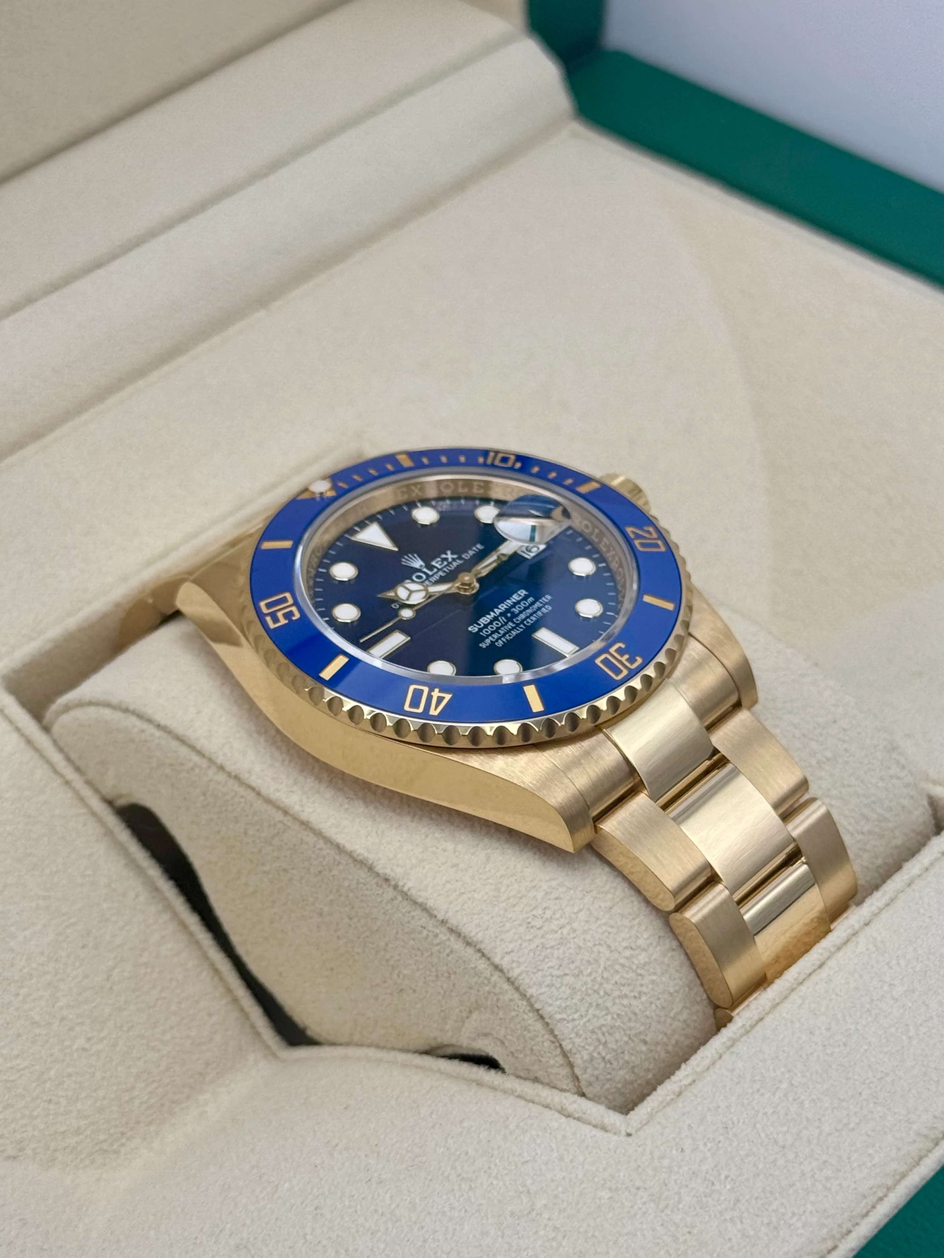 2024 Rolex Submariner "Bluesy" 41mm 126618LB Yellow Gold Blue Dial - Image 6