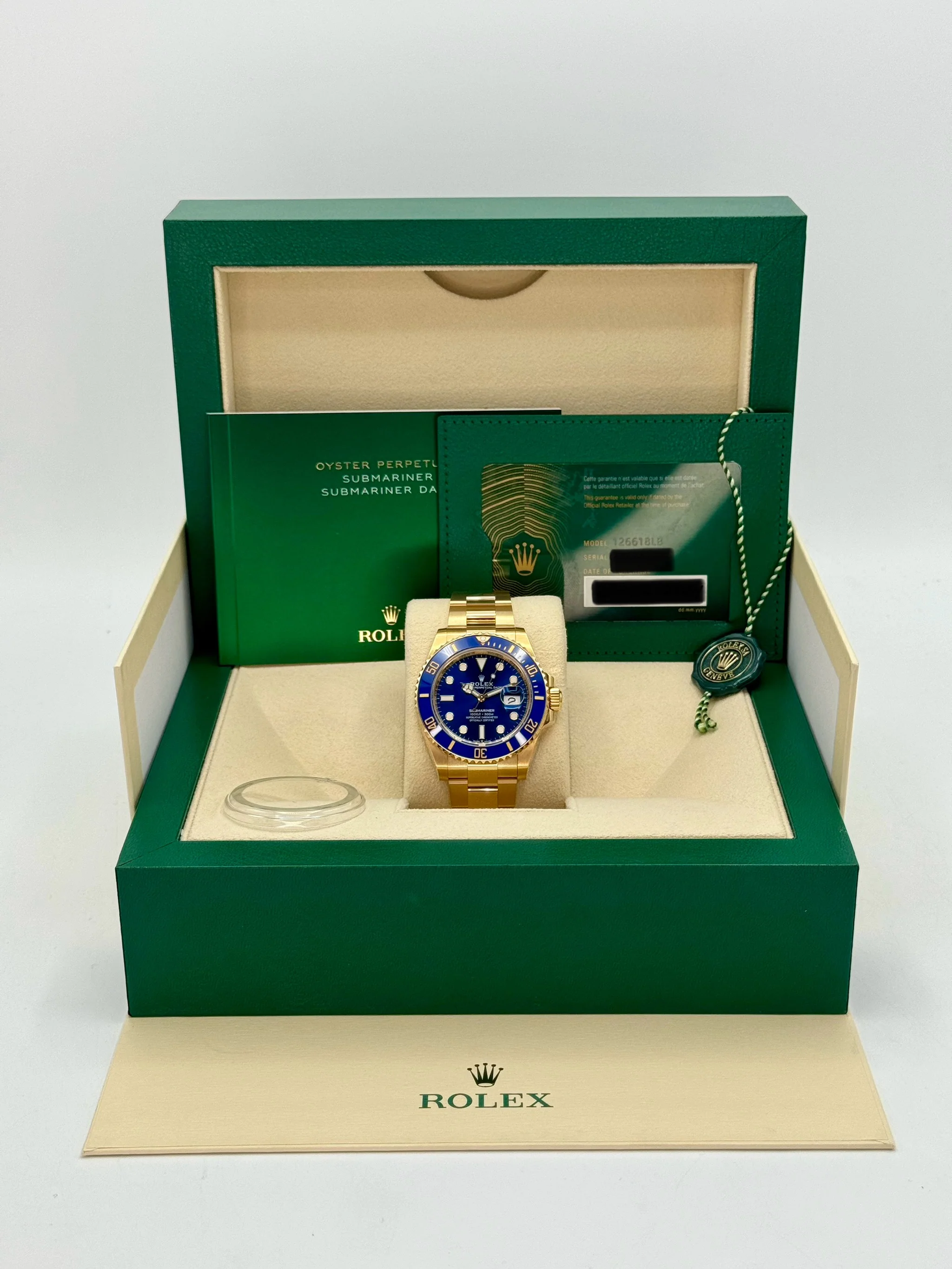 2024 Rolex Submariner "Bluesy" 41mm 126618LB Yellow Gold Blue Dial - Image 11