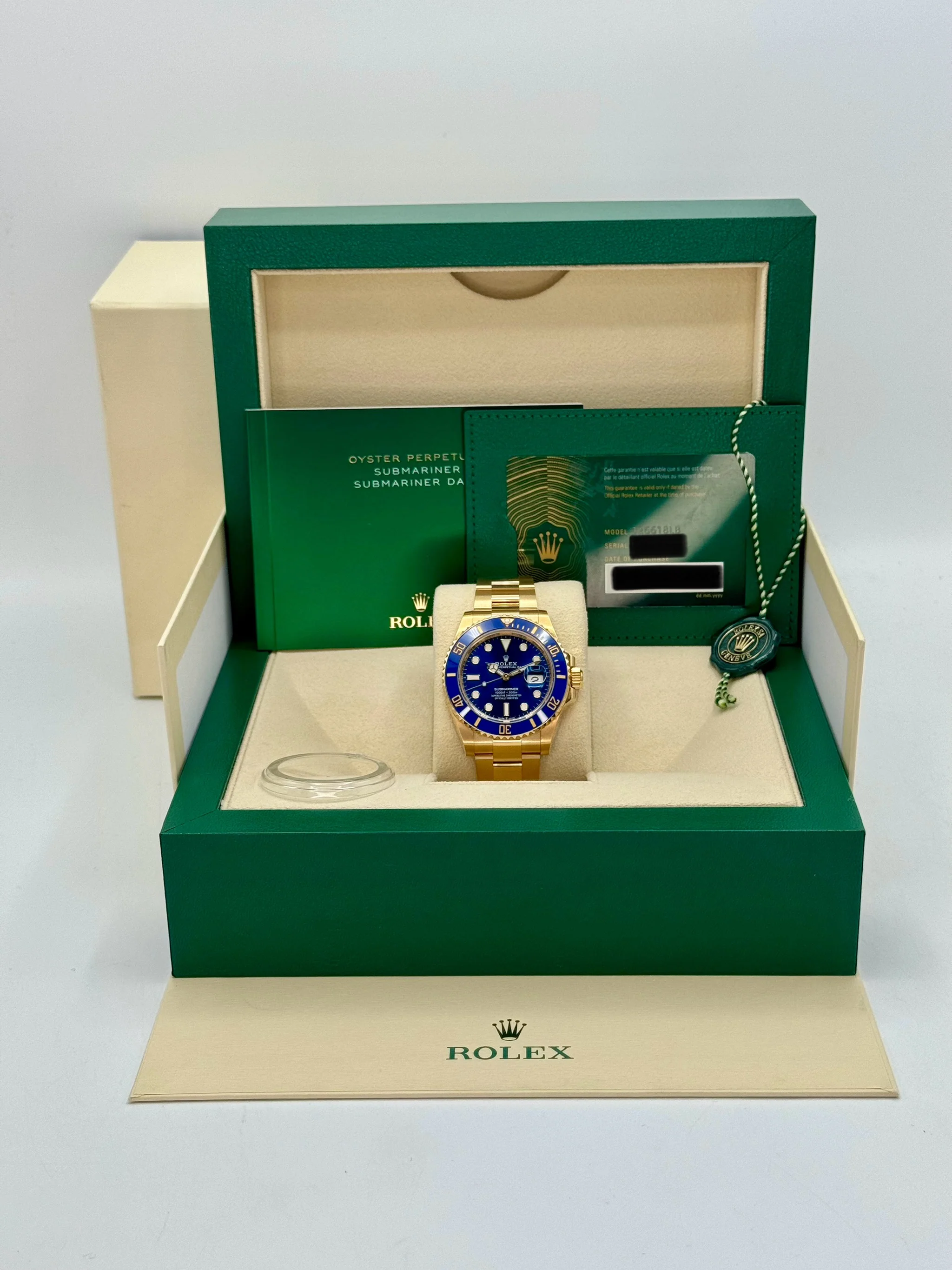 2024 Rolex Submariner "Bluesy" 41mm 126618LB Yellow Gold Blue Dial - Image 12