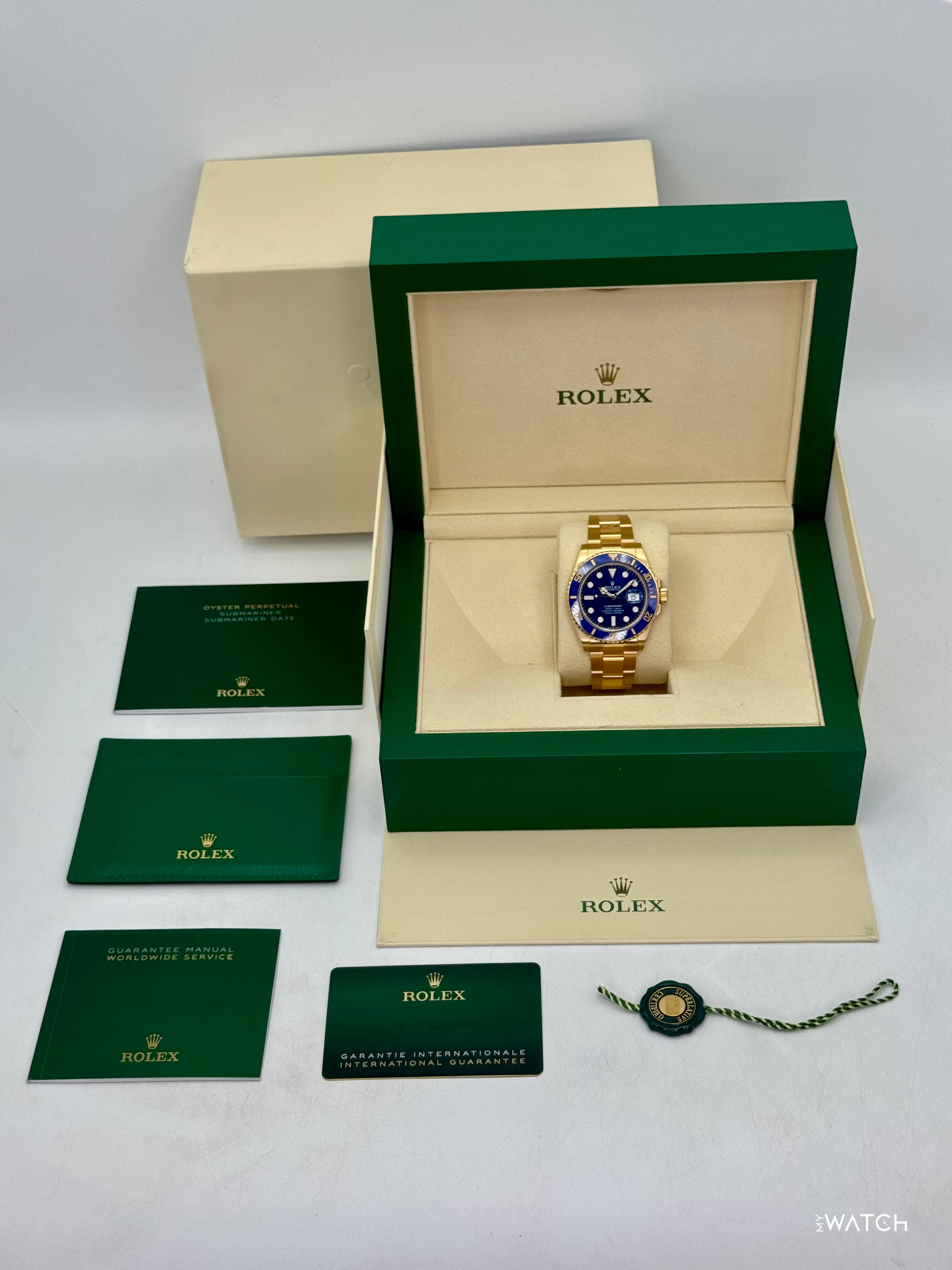 2024 Rolex Submariner "Bluesy" 41mm 126618LB Yellow Gold Blue Dial - Image 10
