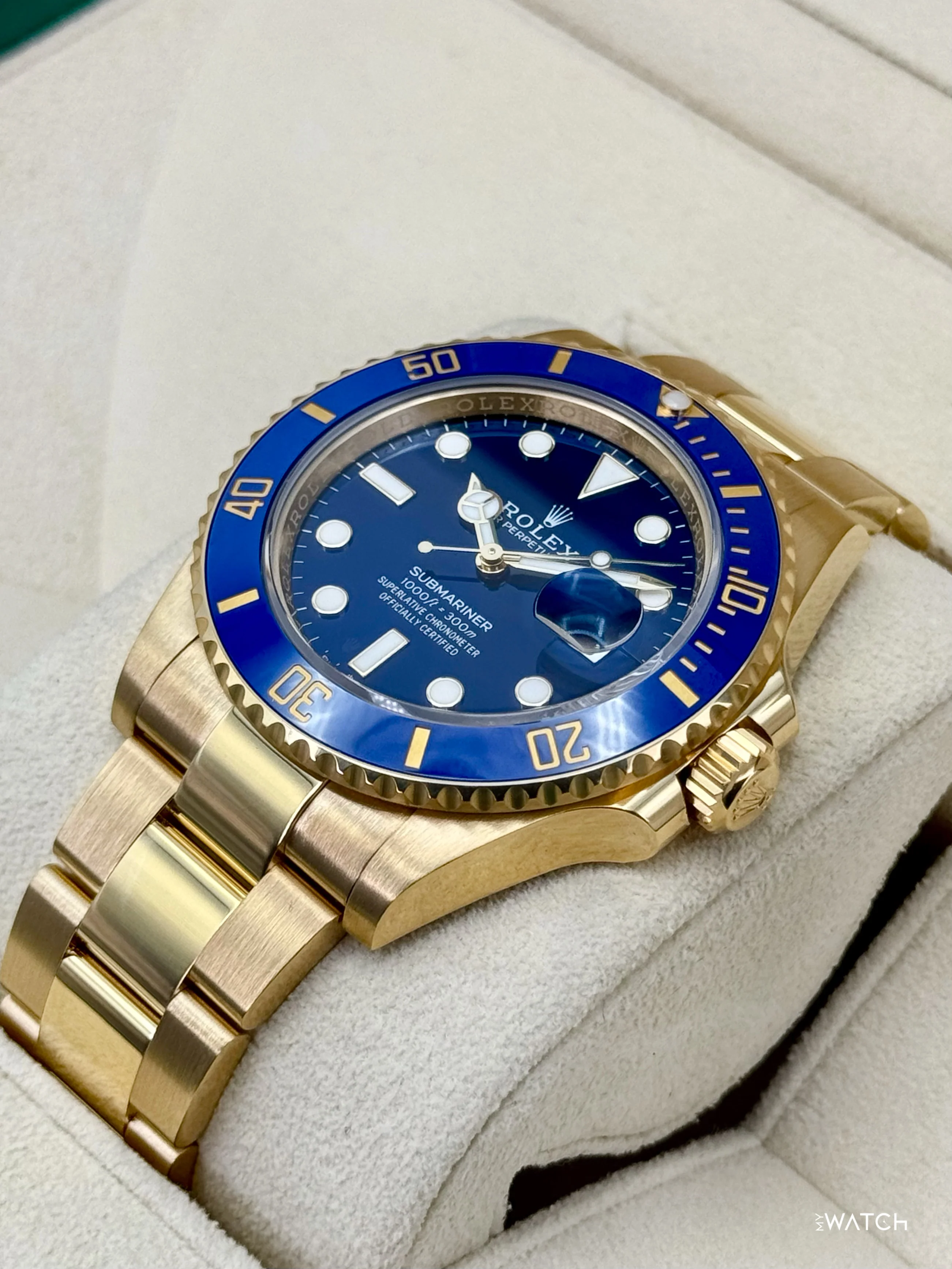 2024 Rolex Submariner "Bluesy" 41mm 126618LB Yellow Gold Blue Dial - Image 5