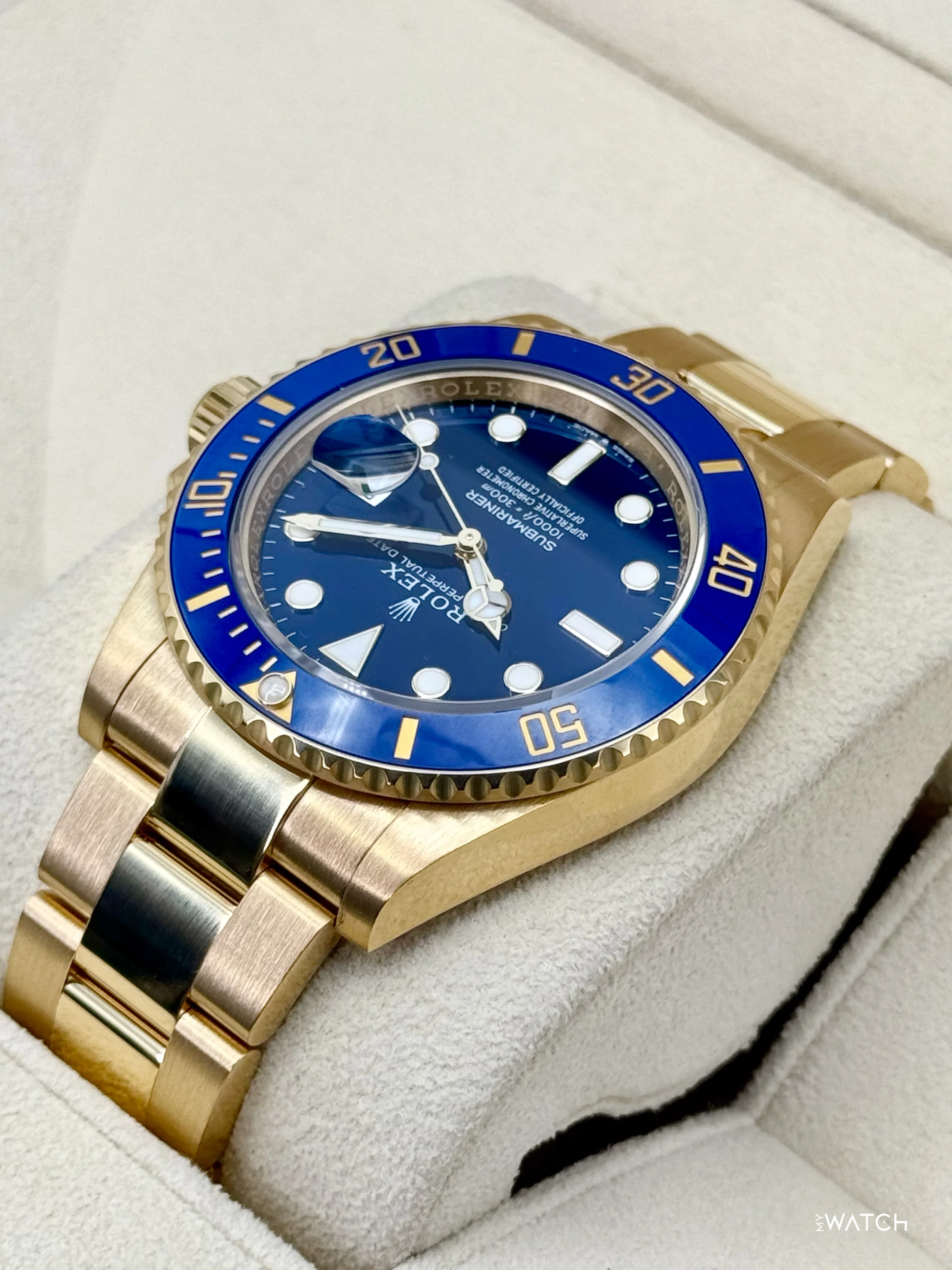 2024 Rolex Submariner "Bluesy" 41mm 126618LB Yellow Gold Blue Dial - Image 7