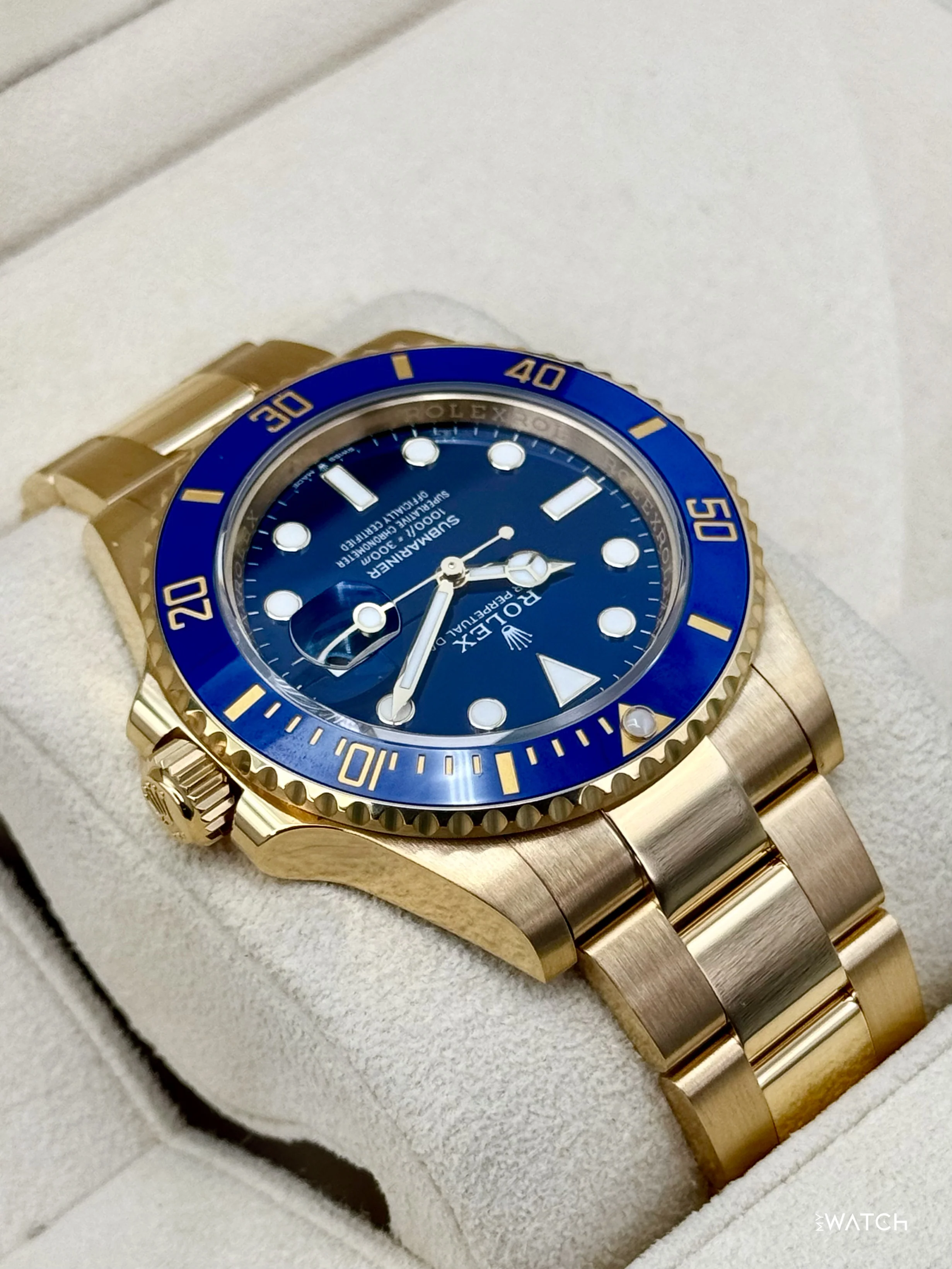 2024 Rolex Submariner "Bluesy" 41mm 126618LB Yellow Gold Blue Dial - Image 8