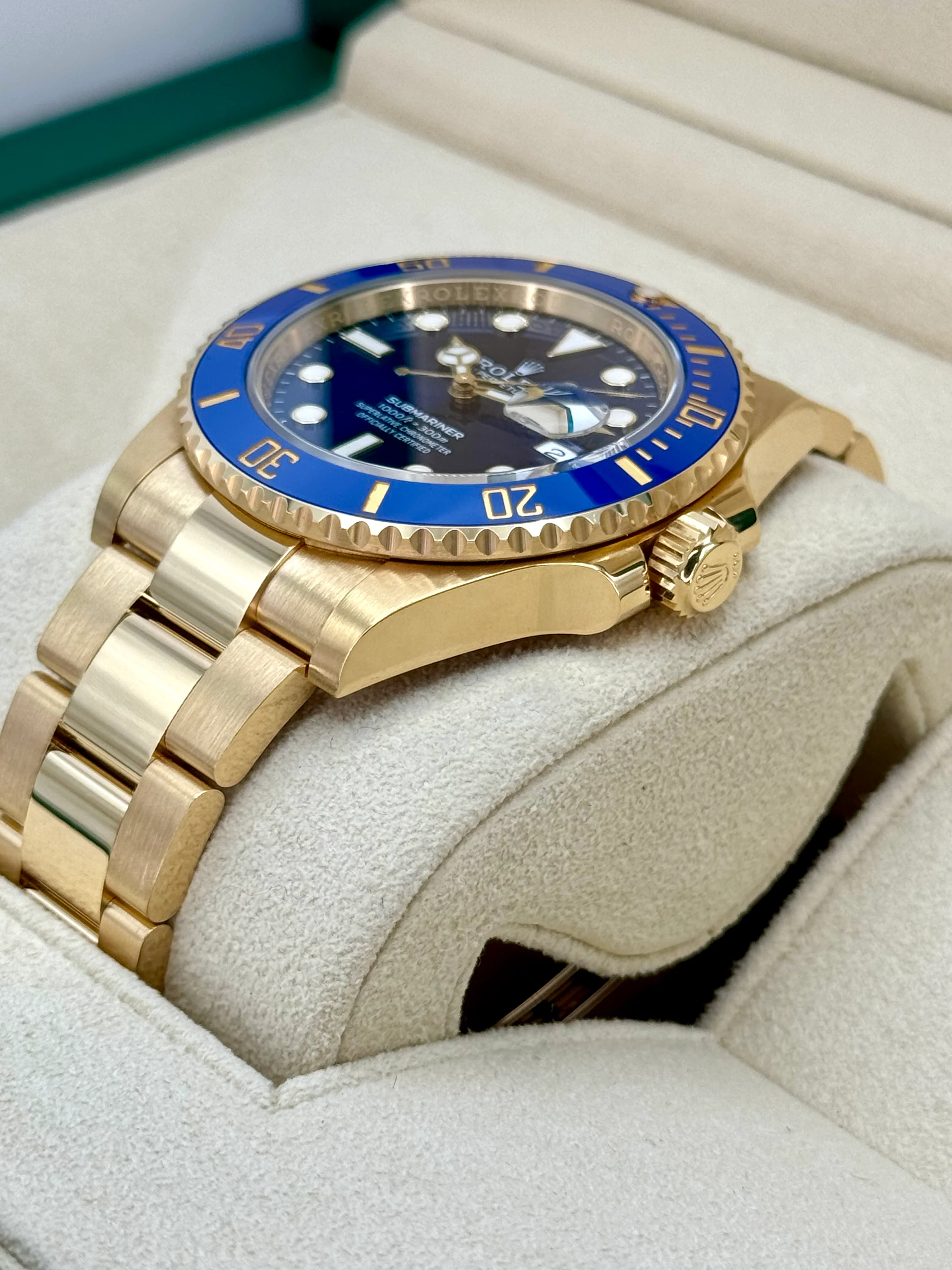 2024 Rolex Submariner "Bluesy" 41mm 126618LB Yellow Gold Blue Dial - Image 6