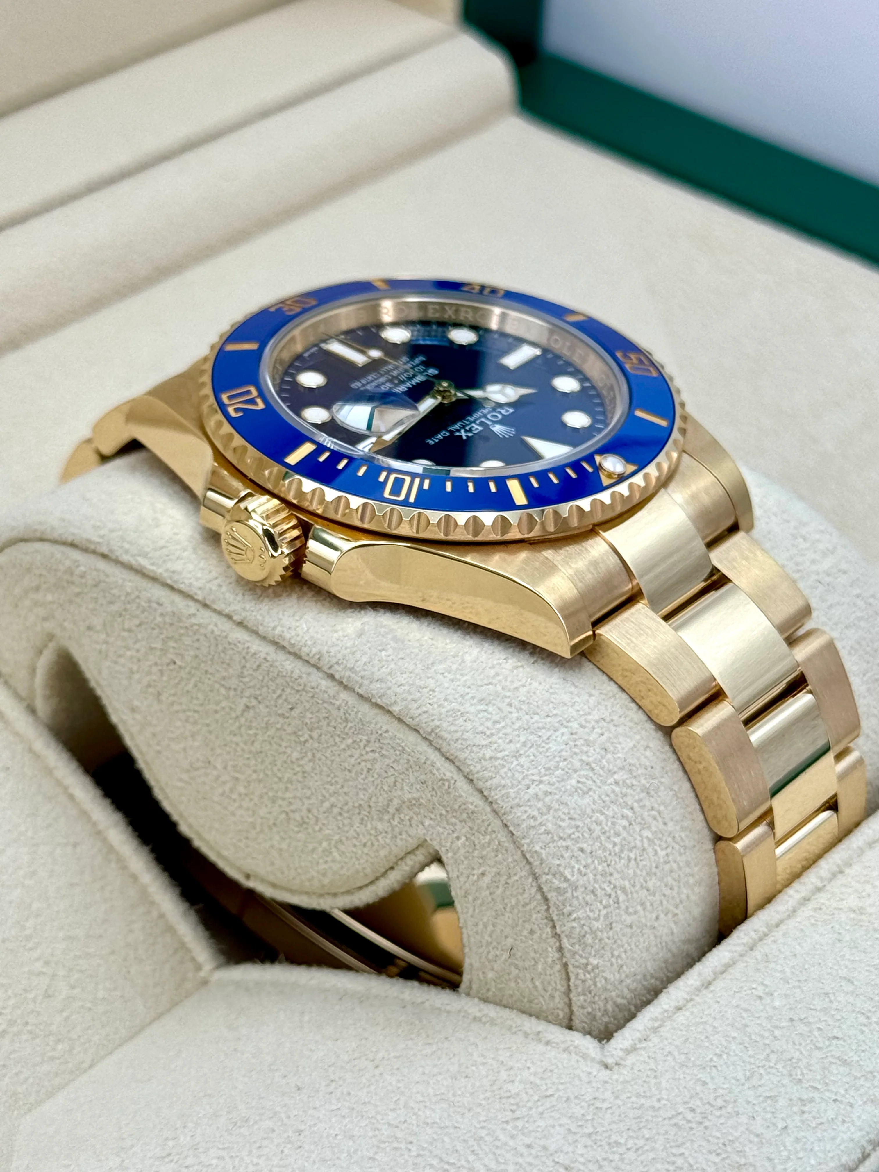 2024 Rolex Submariner "Bluesy" 41mm 126618LB Yellow Gold Blue Dial - Image 8