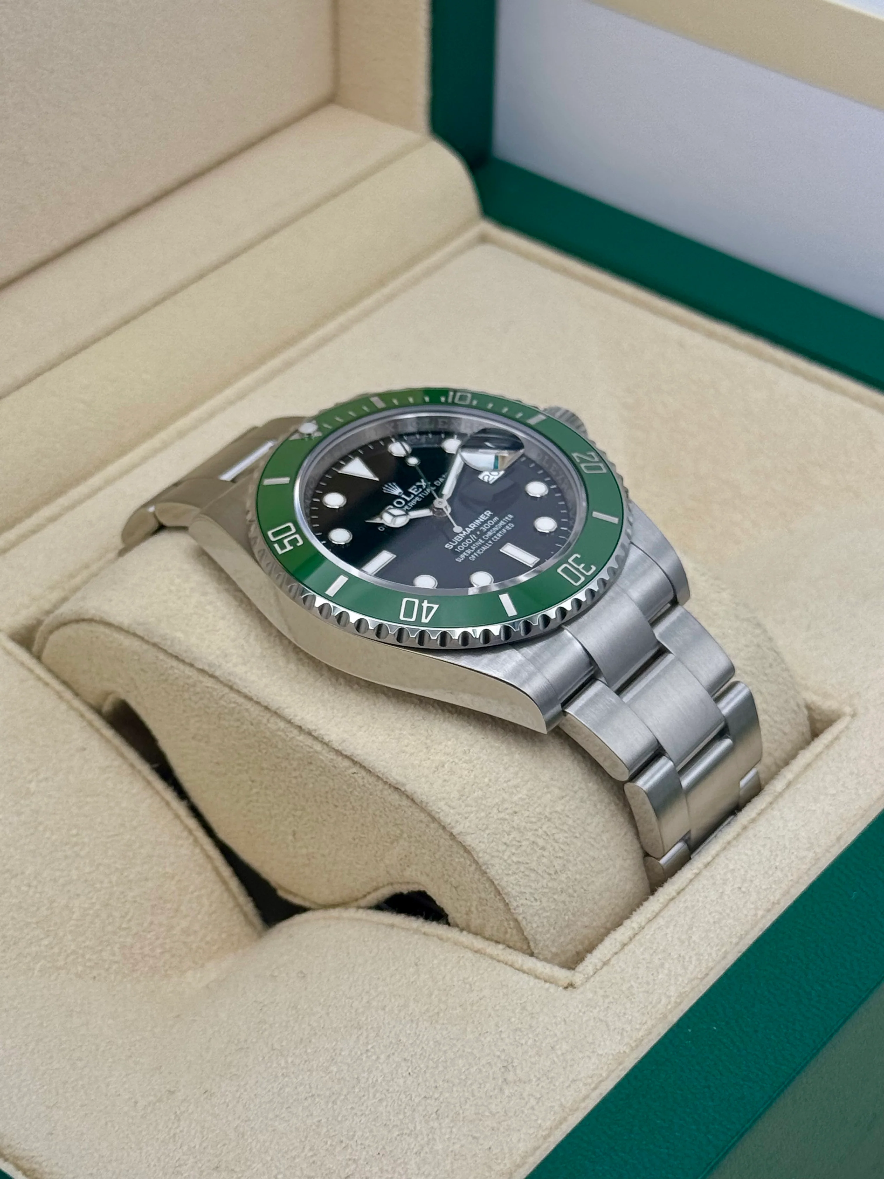 NEW 2024 Rolex Submariner "Starbucks" 41mm 126610LV Black Dial - Image 6