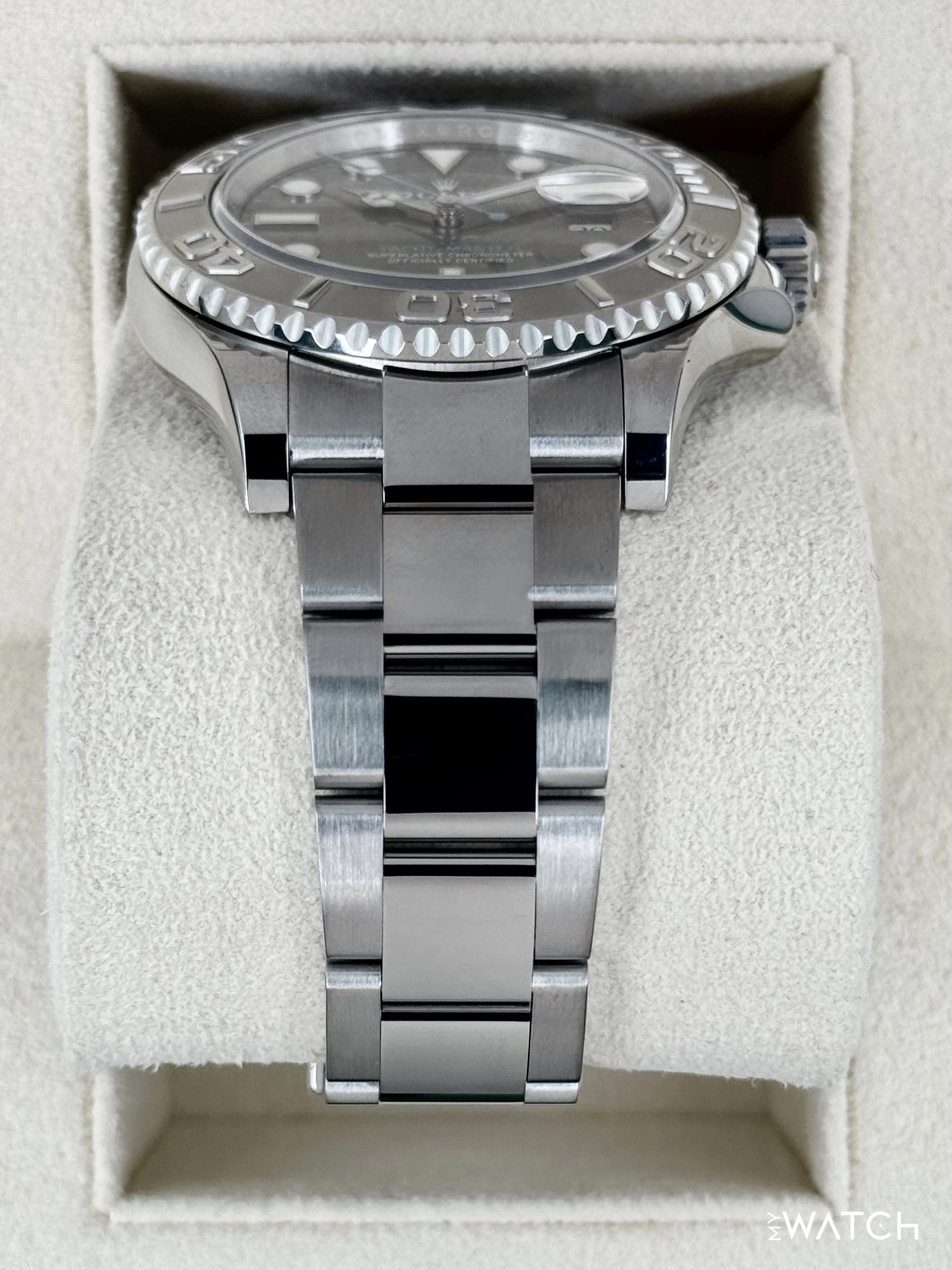 2024 Rolex Yacht-Master 40mm 126622 Stainless Steel Rhodium Dial - Image 3