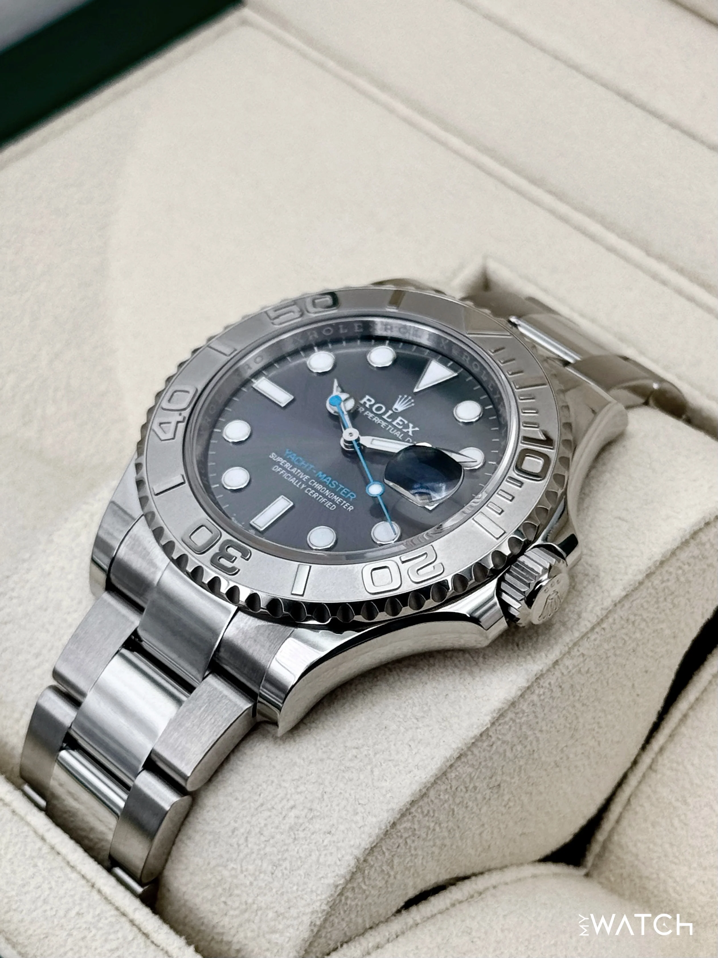 2024 Rolex Yacht-Master 40mm 126622 Stainless Steel Rhodium Dial - Image 5