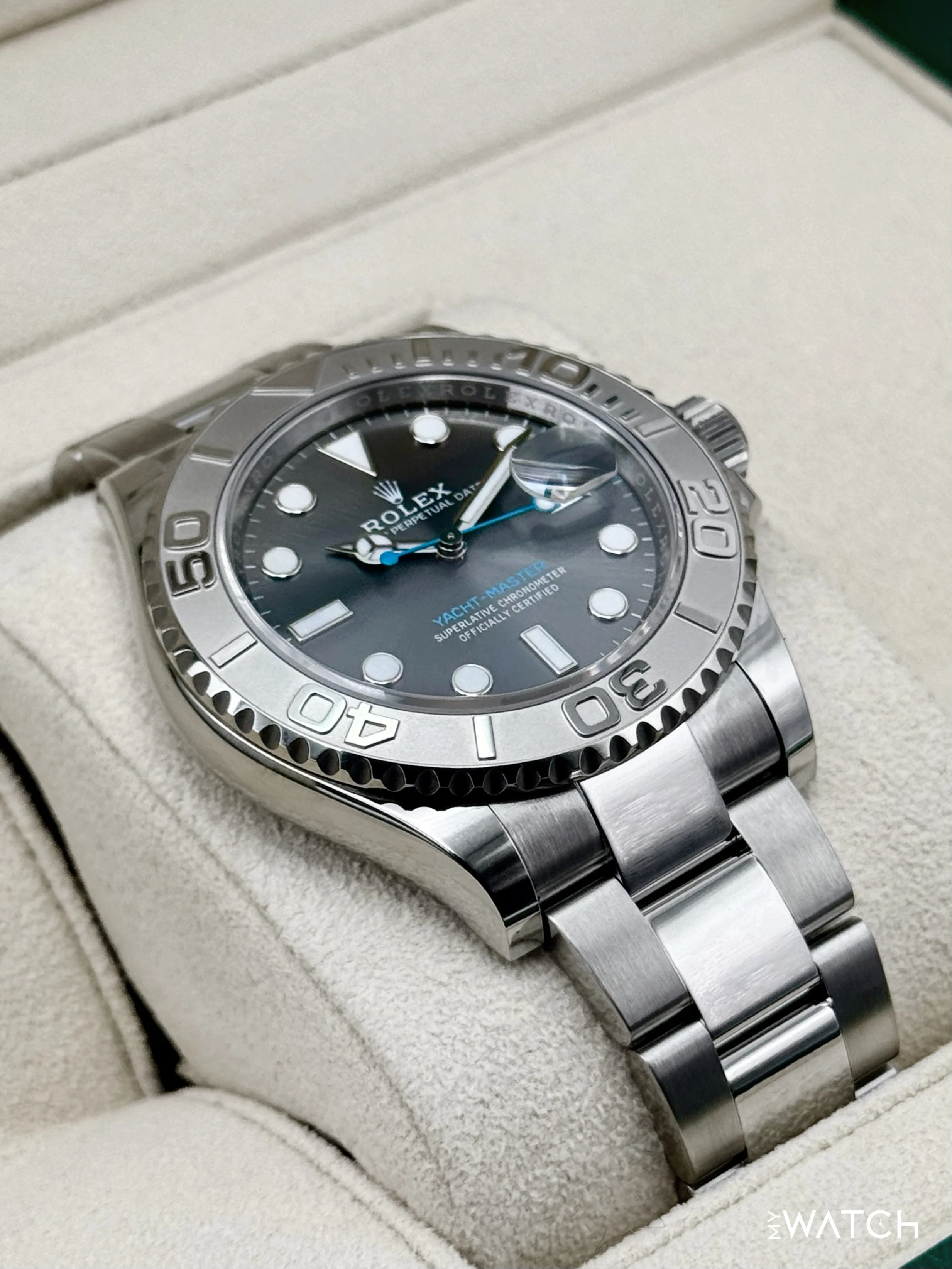 2024 Rolex Yacht-Master 40mm 126622 Stainless Steel Rhodium Dial - Image 6