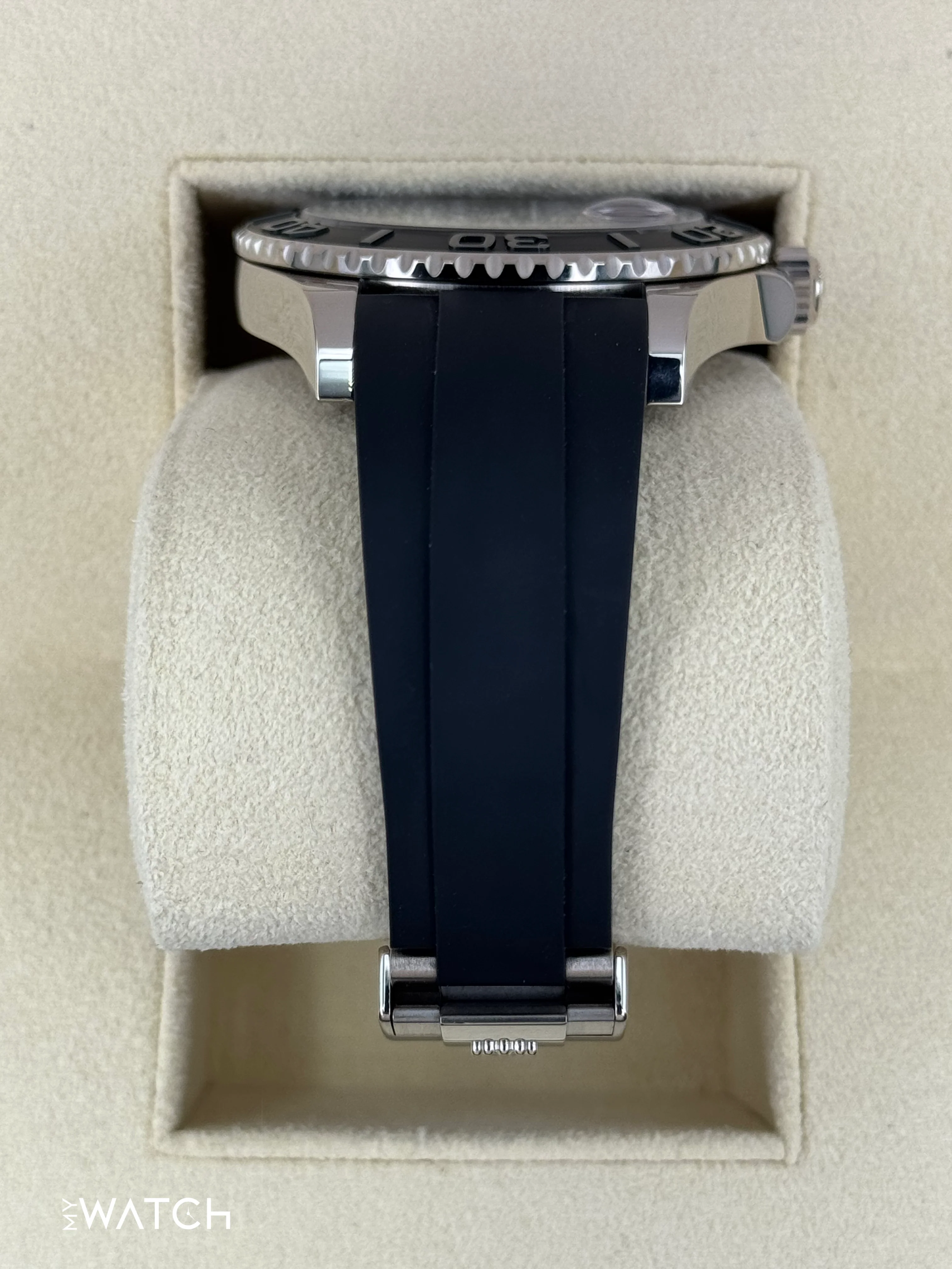 2024 Rolex Yacht-Master 42mm 226659 White Gold Oysterflex Black Dial - Image 3
