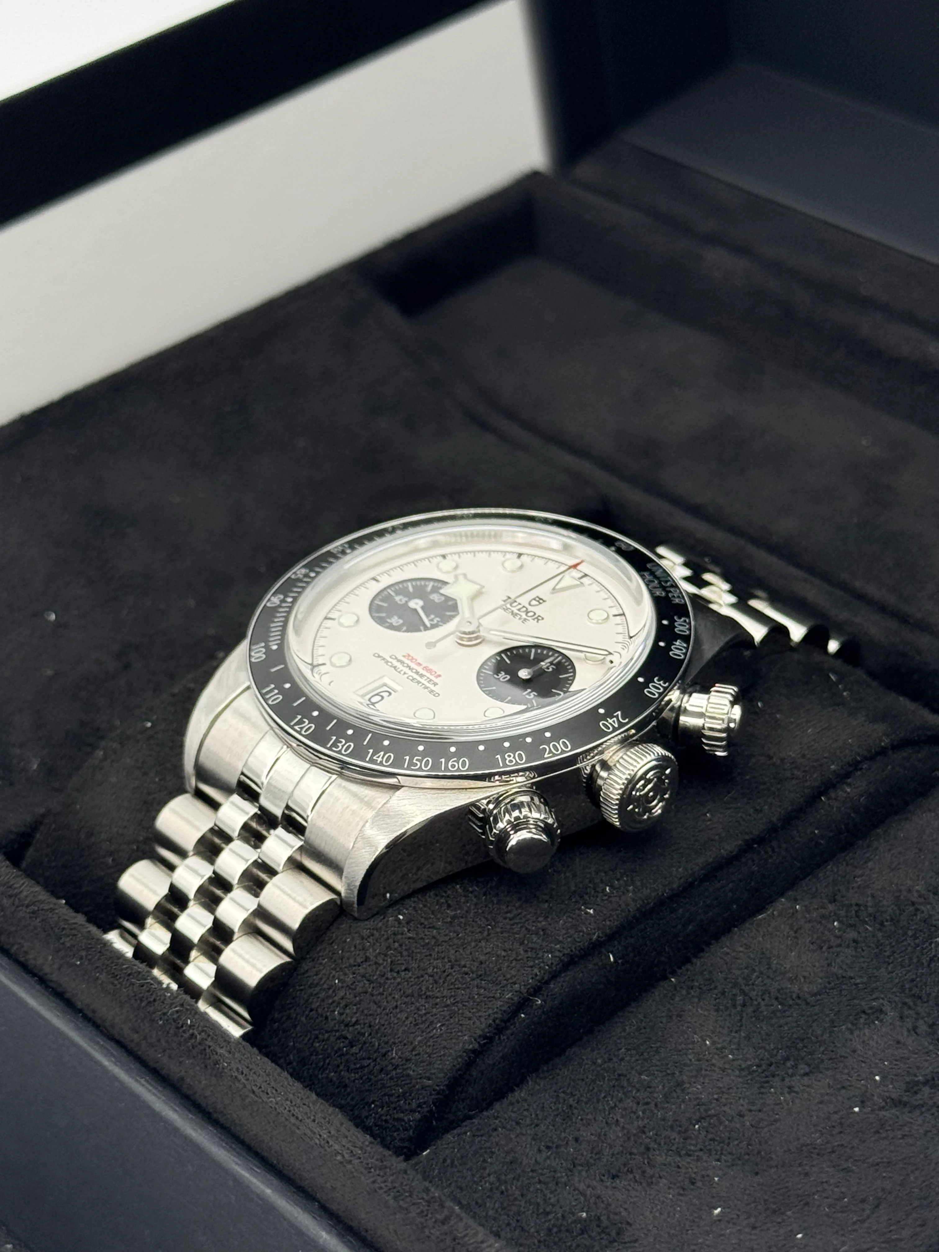 2024 Tudor Black Bay Chrono 41mm 79360N Opaline Panda Dial - Image 5