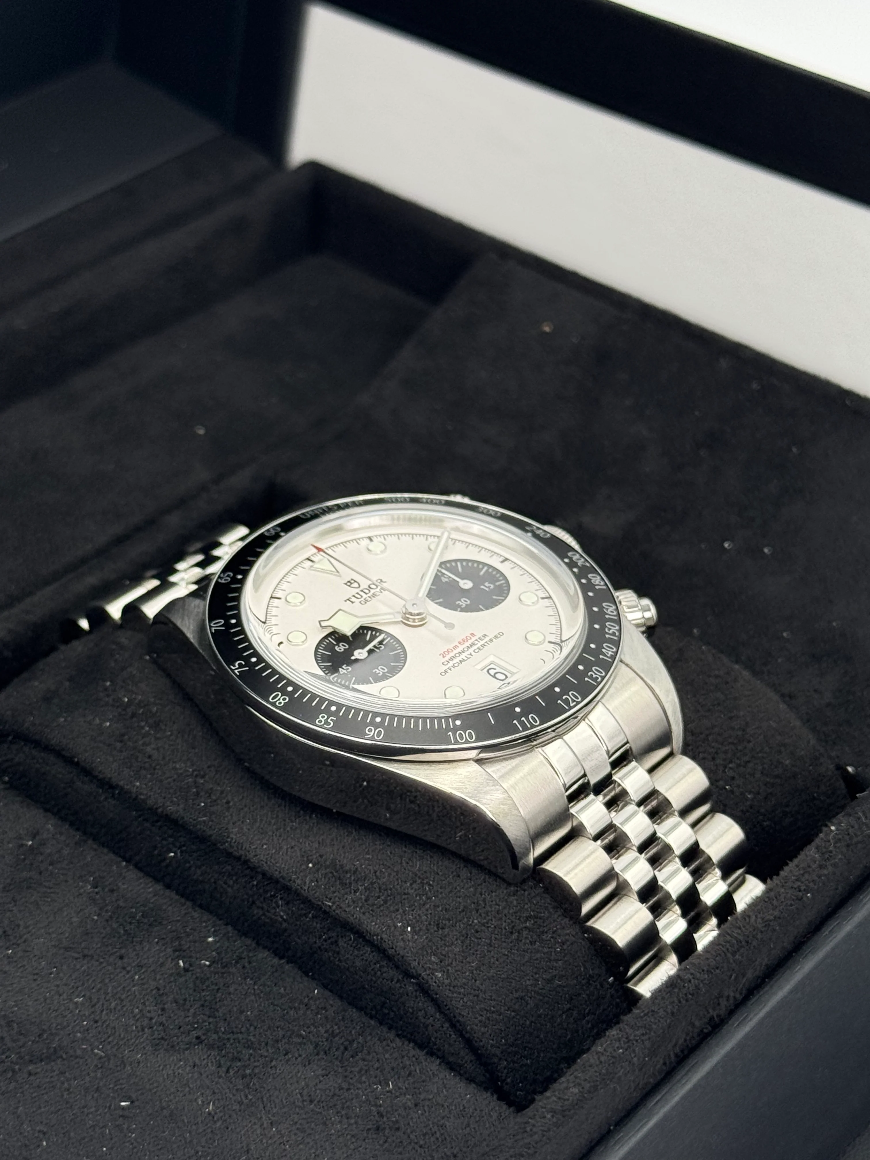 2024 Tudor Black Bay Chrono 41mm 79360N Opaline Panda Dial - Image 6