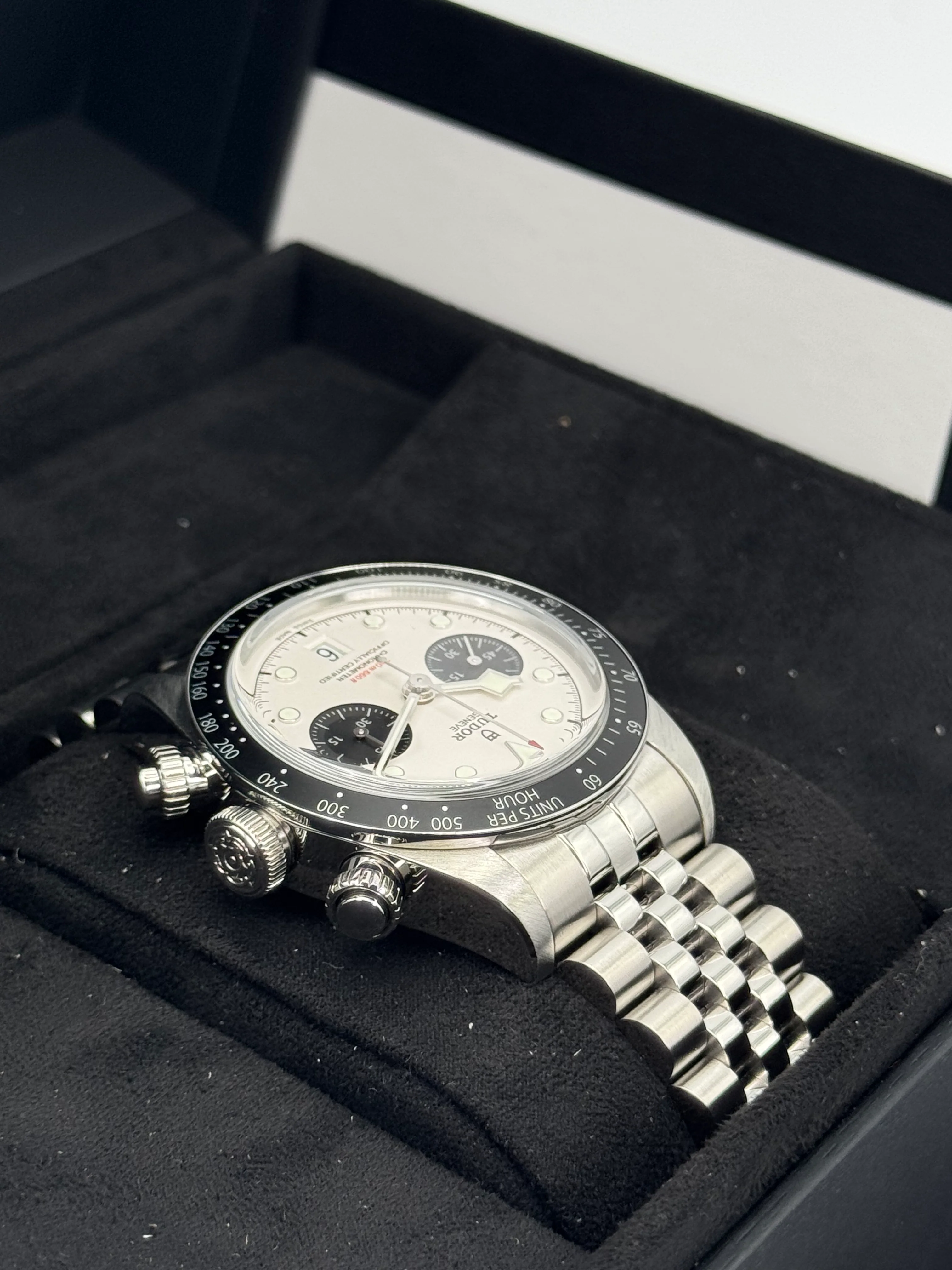 2024 Tudor Black Bay Chrono 41mm 79360N Opaline Panda Dial - Image 8