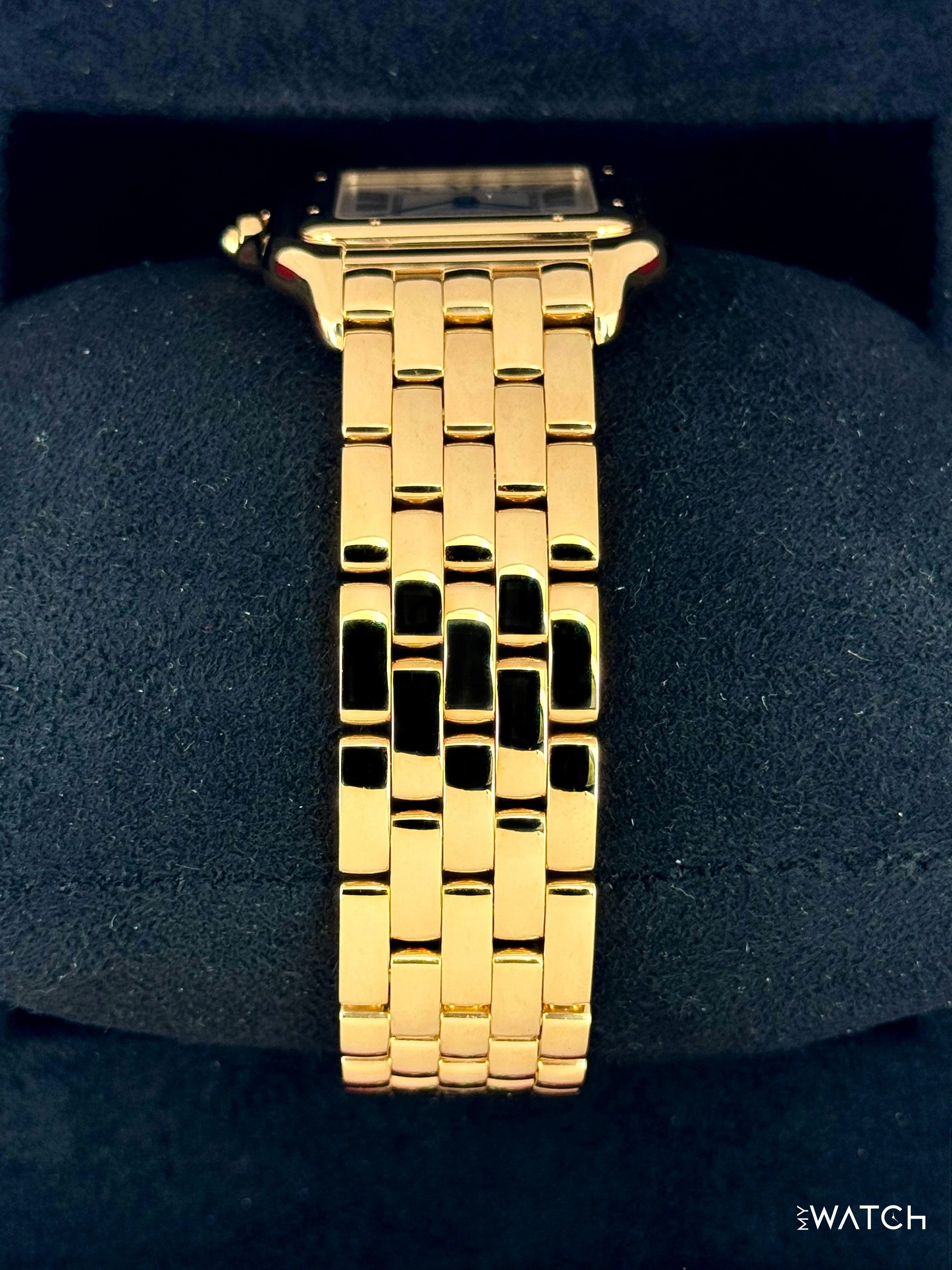 2025 Cartier Panthere De Cartier 31mm WGPN0051 Yellow Gold Silver Dial - Image 4