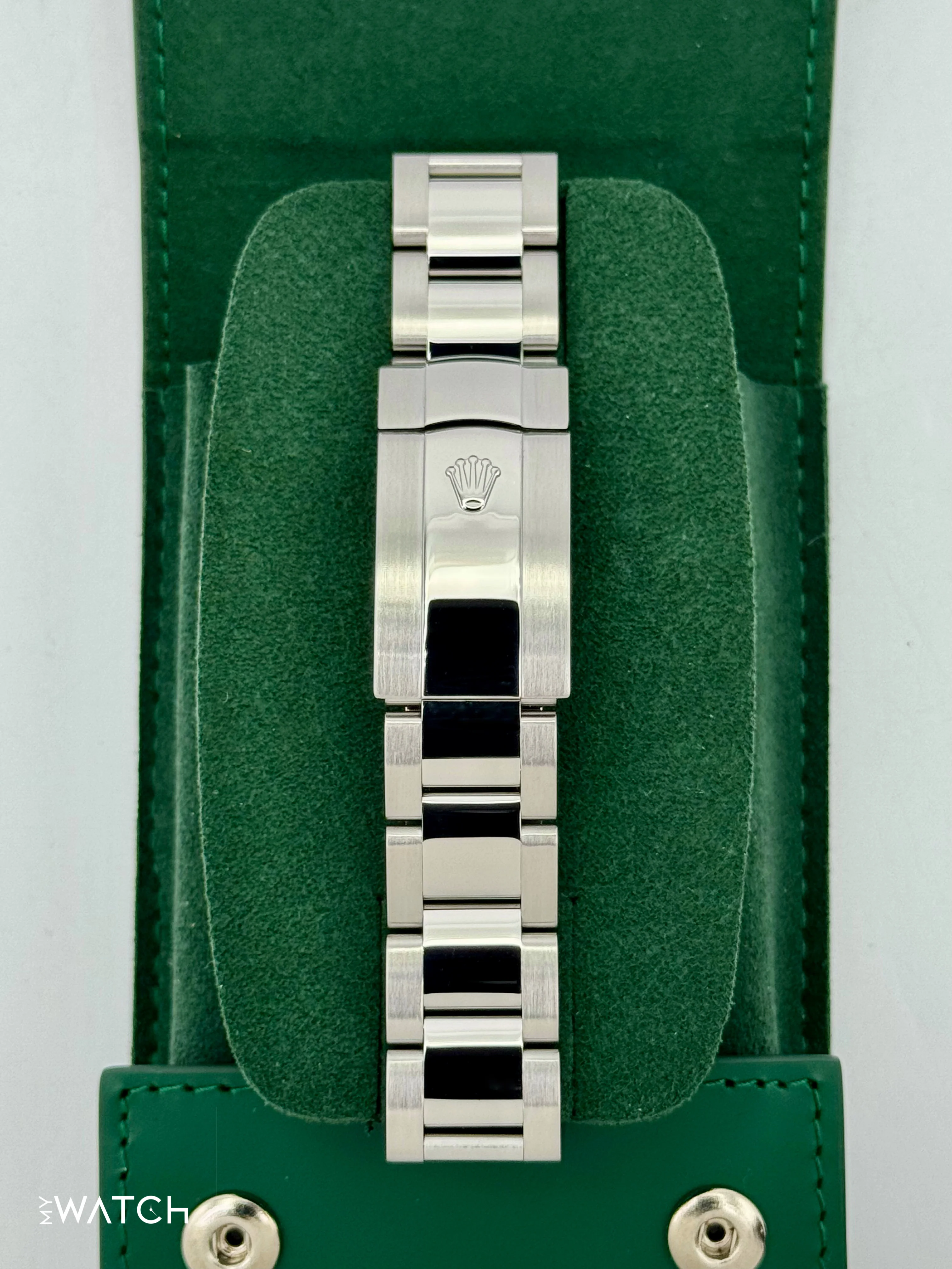 2025 CPO Rolex Datejust II 41mm 116300 Stainless Steel Oyster Black Dial - Image 2