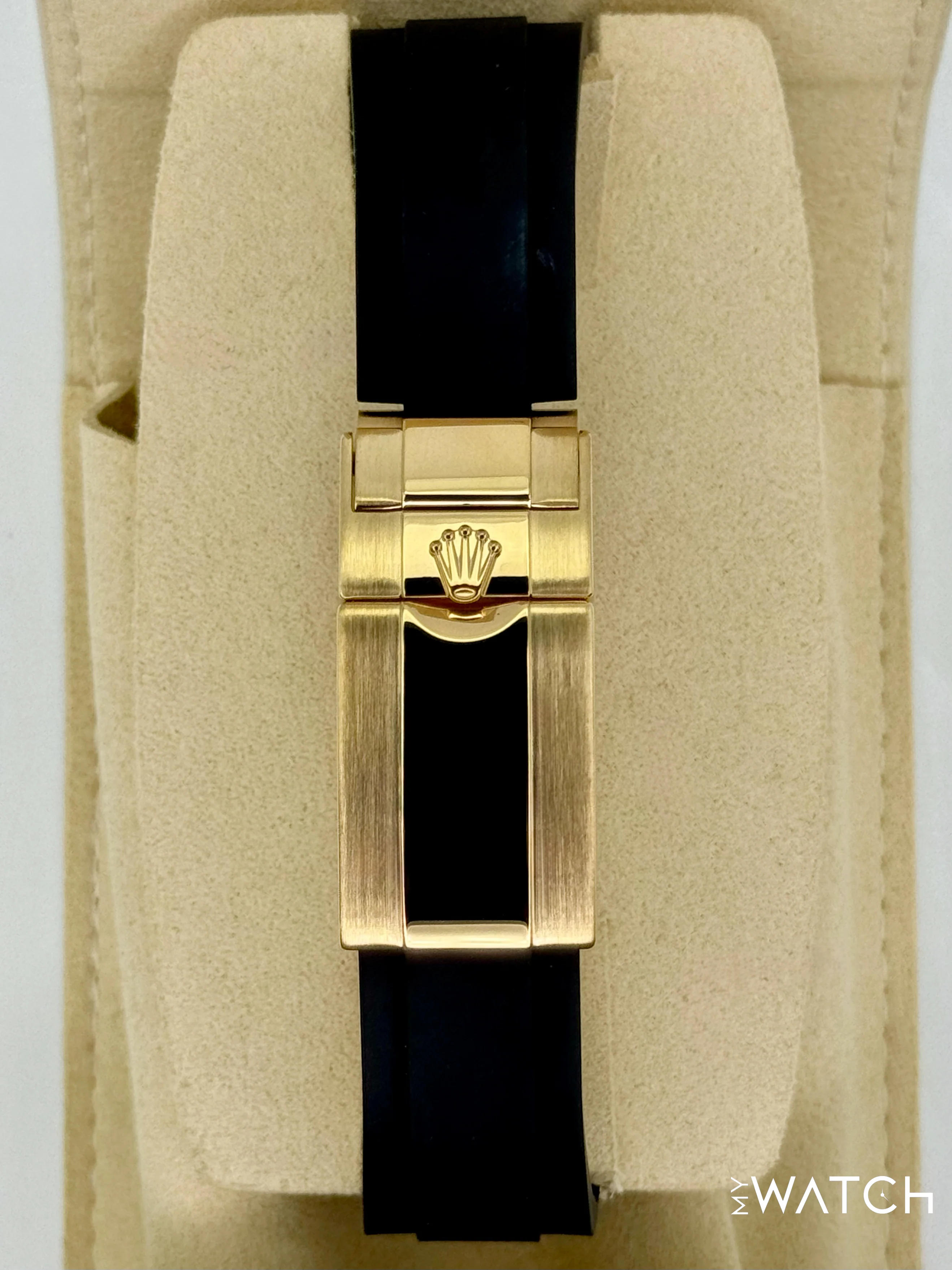 2025 CPO Rolex Daytona 40mm 116518LN Yellow Gold Oysterflex Black Dial (CPO) - Image 2
