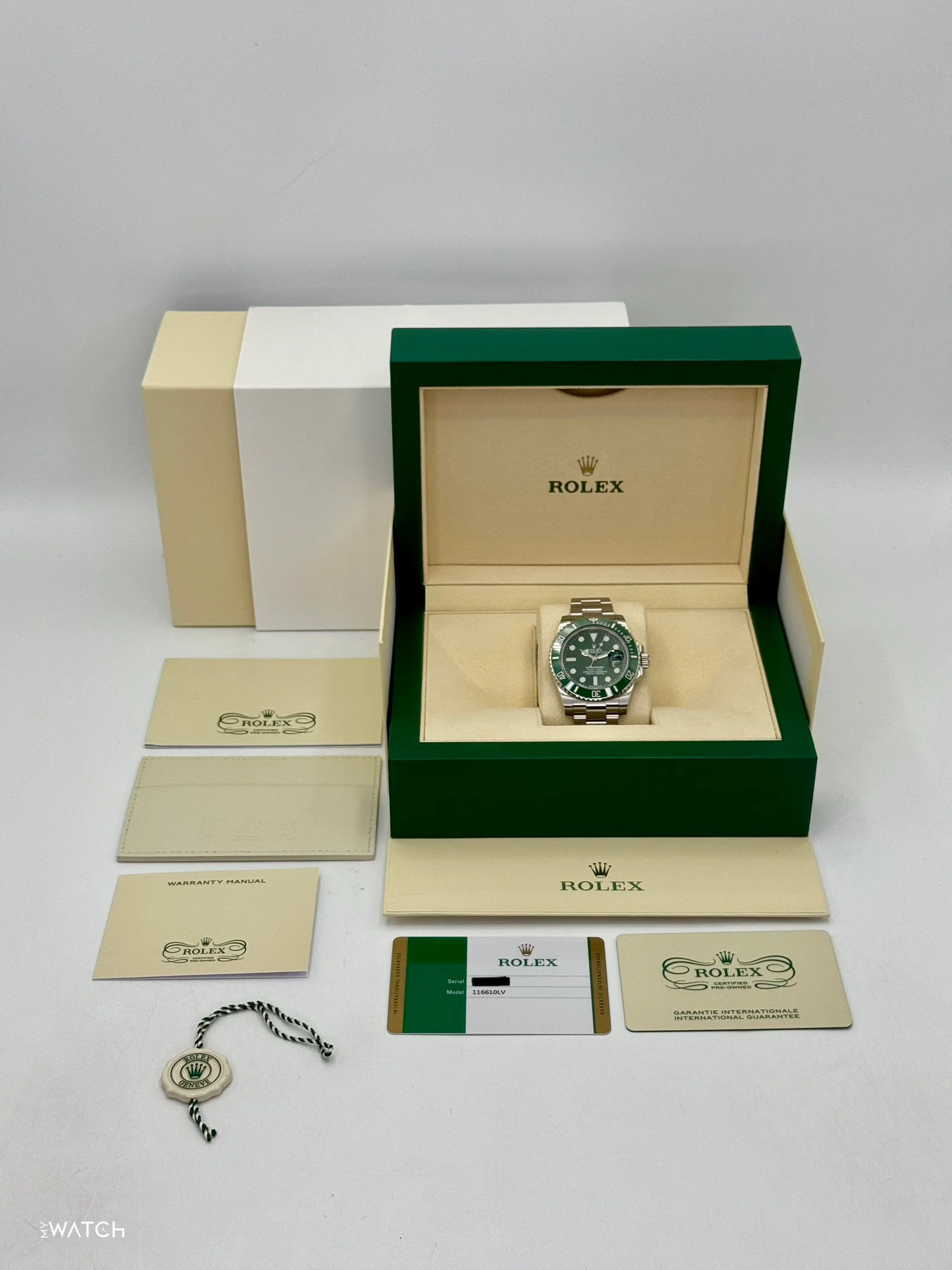 2025 CPO Rolex Submariner “Hulk” 40mm 116610LV Green Dial - Image 10