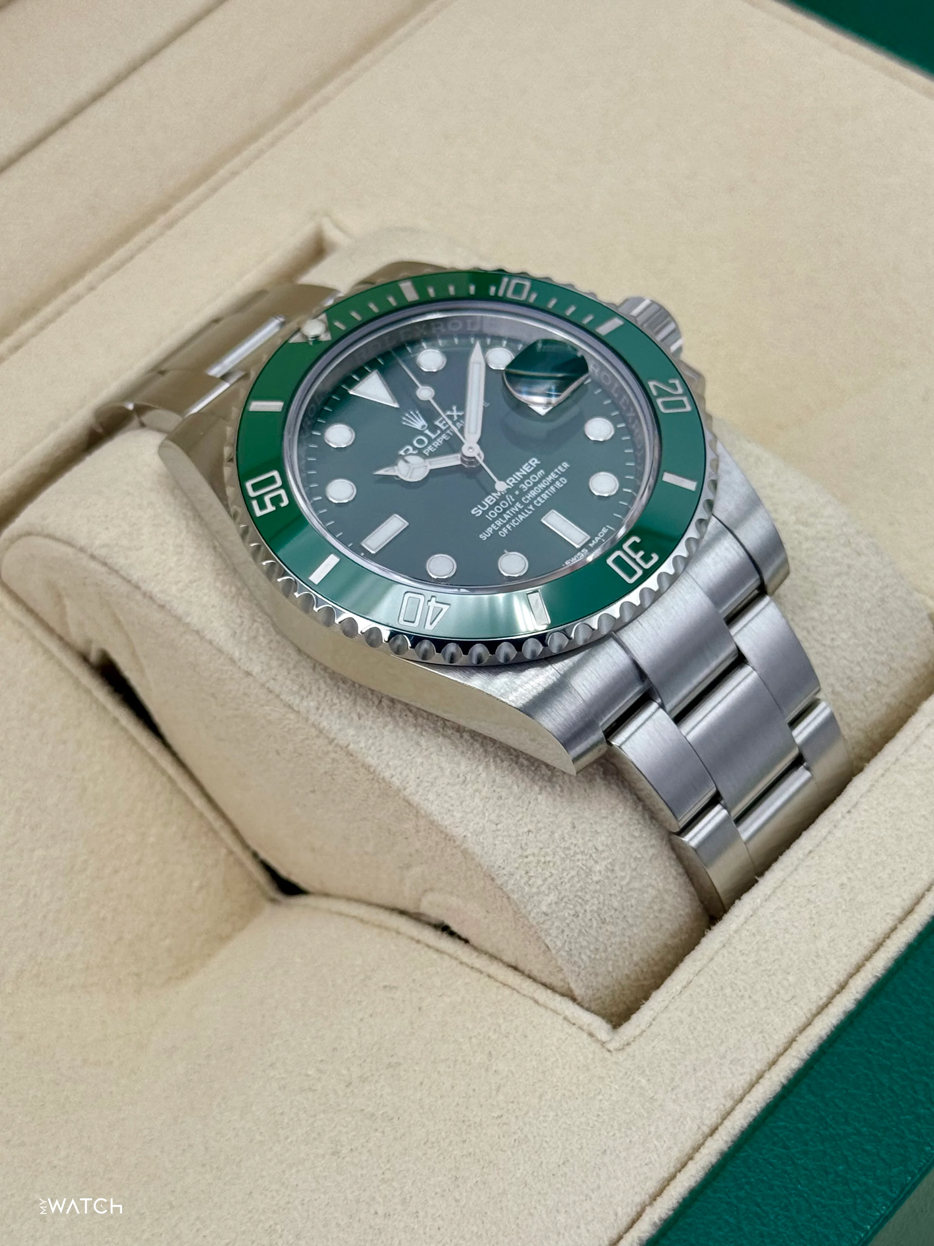 2025 CPO Rolex Submariner “Hulk” 40mm 116610LV Green Dial - Image 5