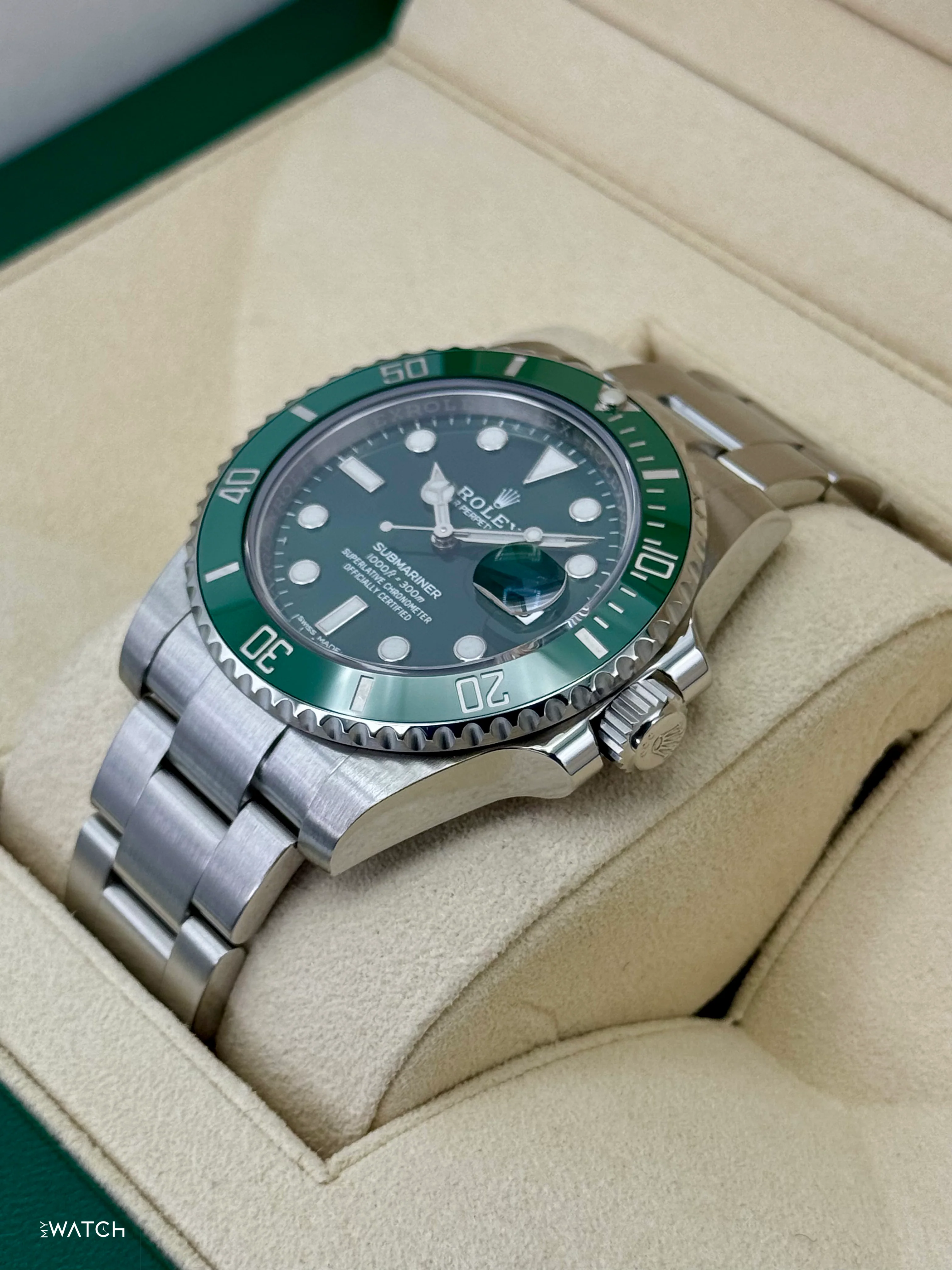 2025 CPO Rolex Submariner “Hulk” 40mm 116610LV Green Dial - Image 6