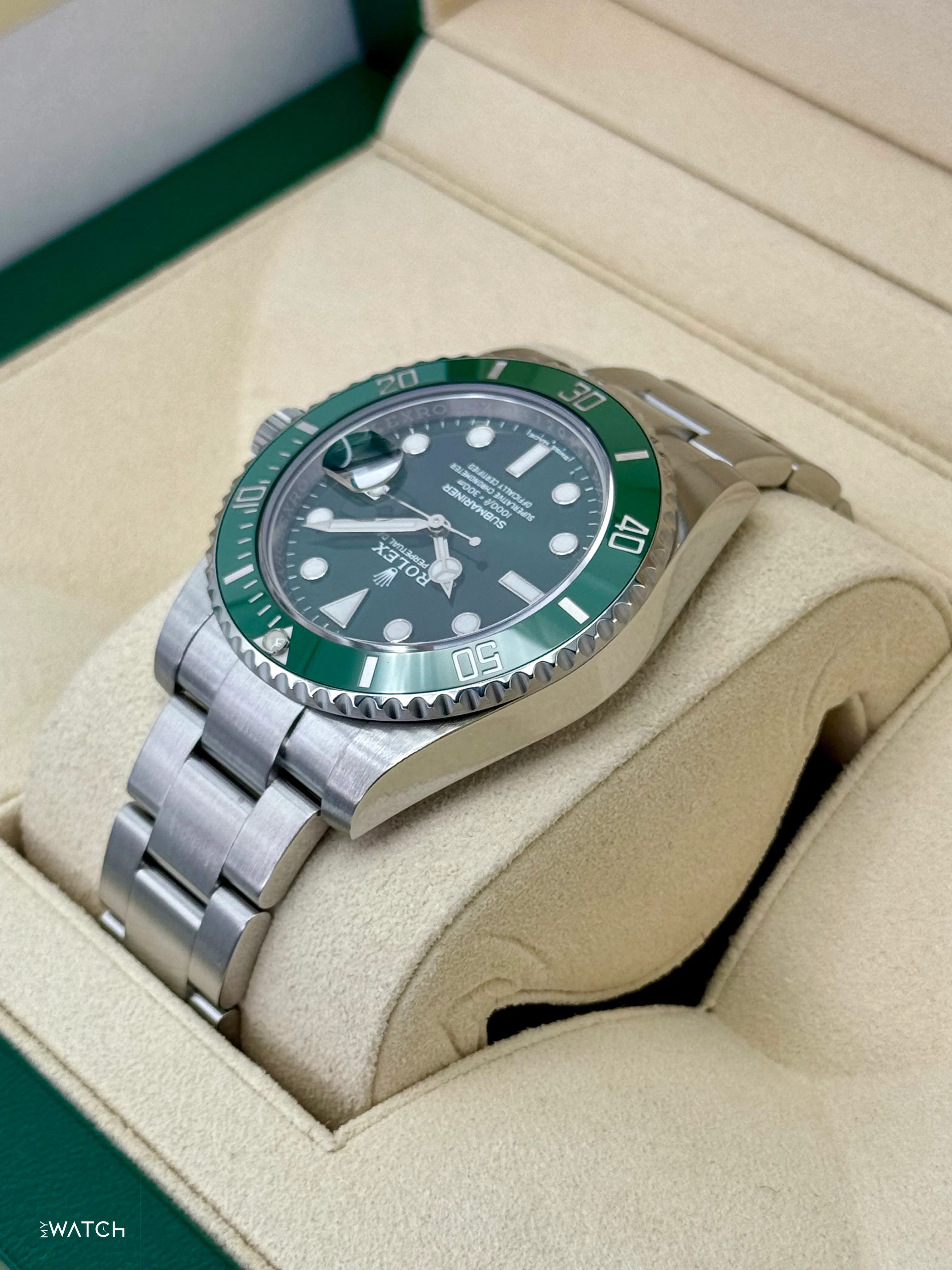 2025 CPO Rolex Submariner “Hulk” 40mm 116610LV Green Dial - Image 7