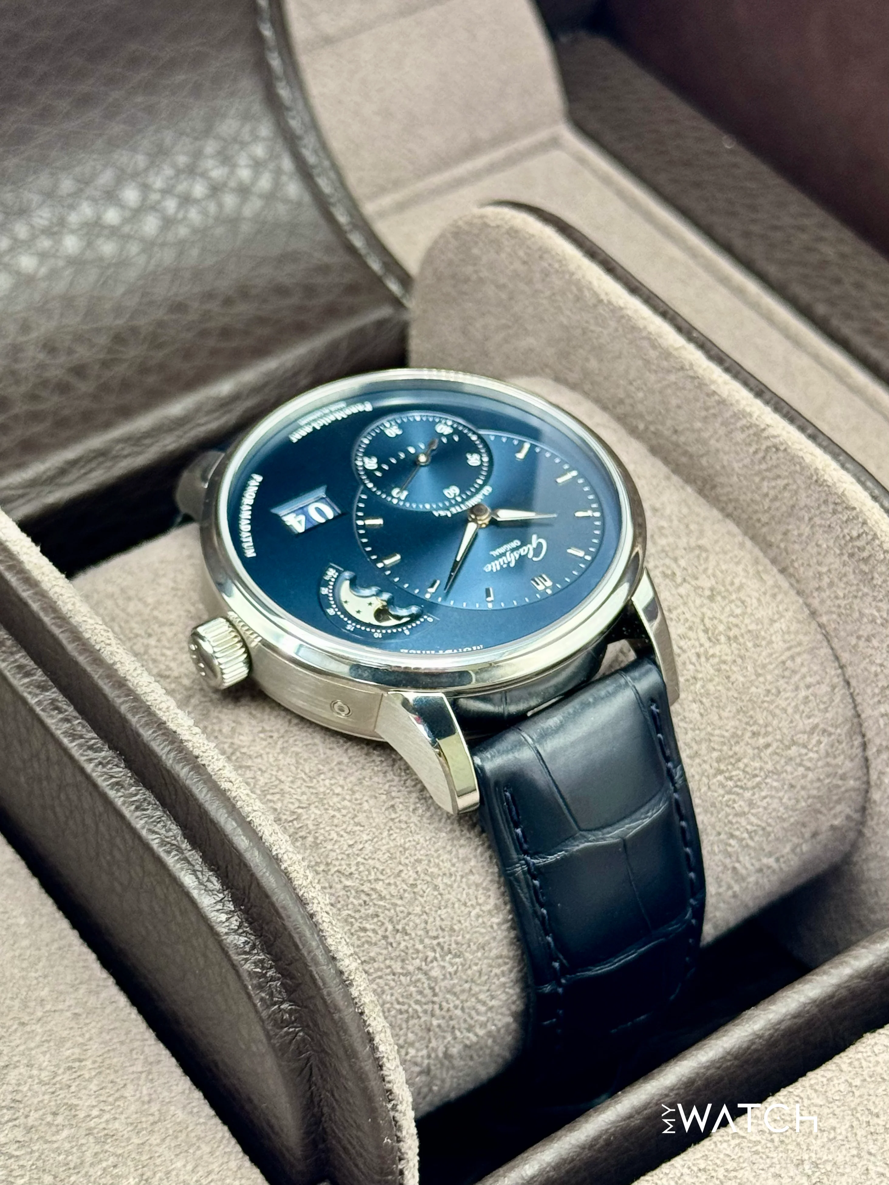 2025 Glashütte Original PanoMaticLunar 40mm 1-90-02-46-32-61 Blue Dial - Image 8