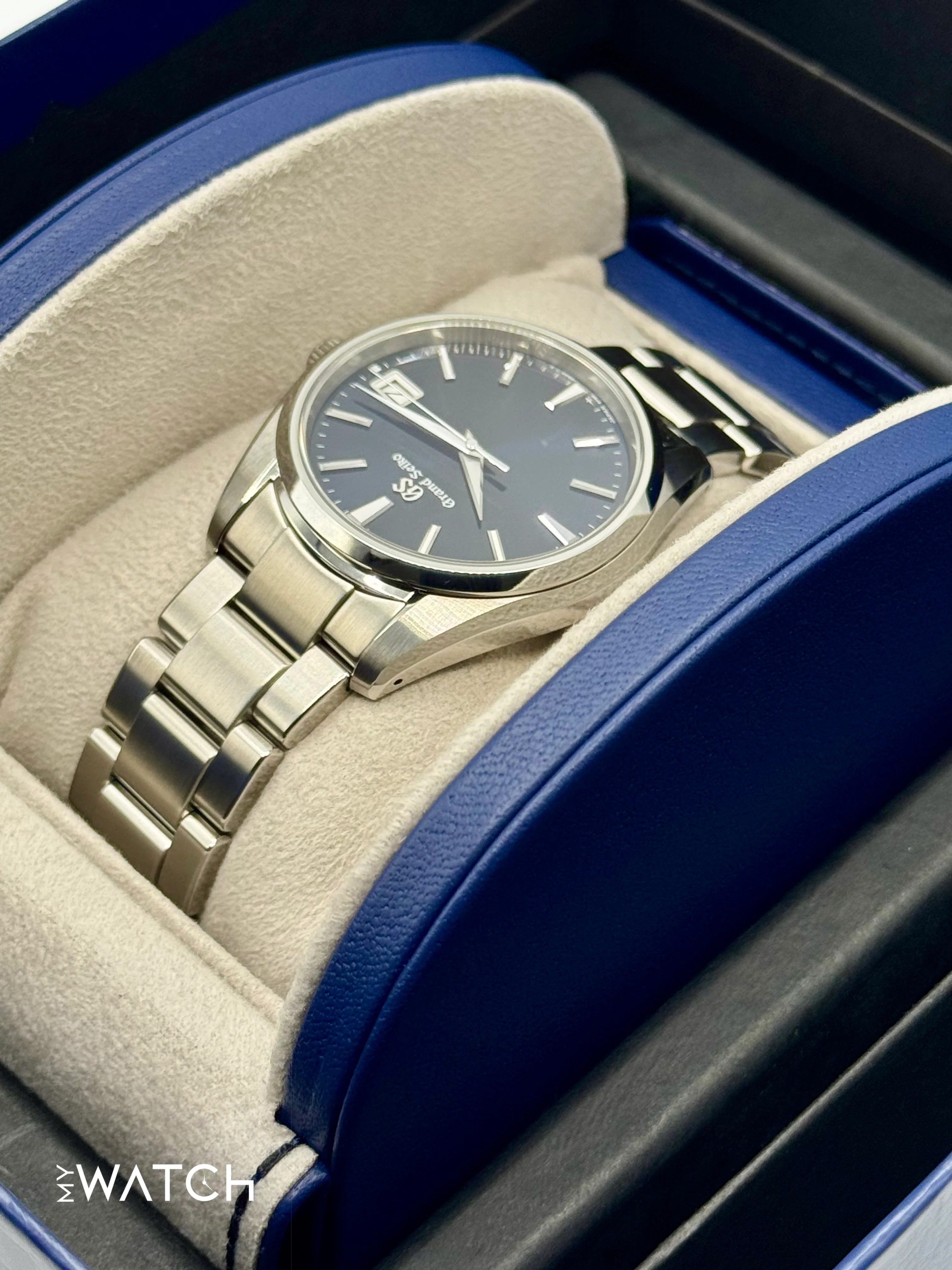 2025 Grand Seiko Heritage Collection 40mm SBGP013G Blue Dial - Image 5