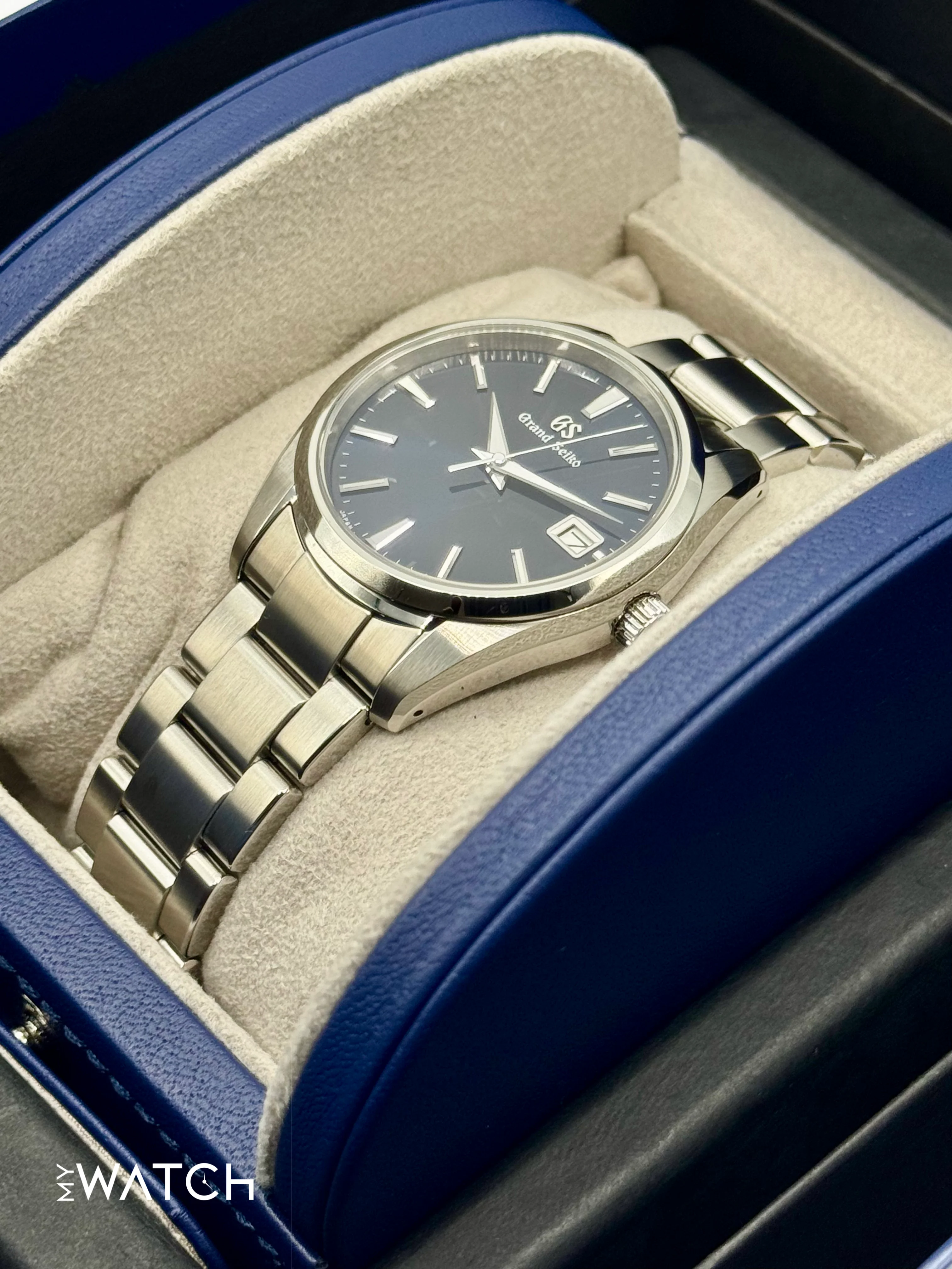 2025 Grand Seiko Heritage Collection 40mm SBGP013G Blue Dial - Image 7