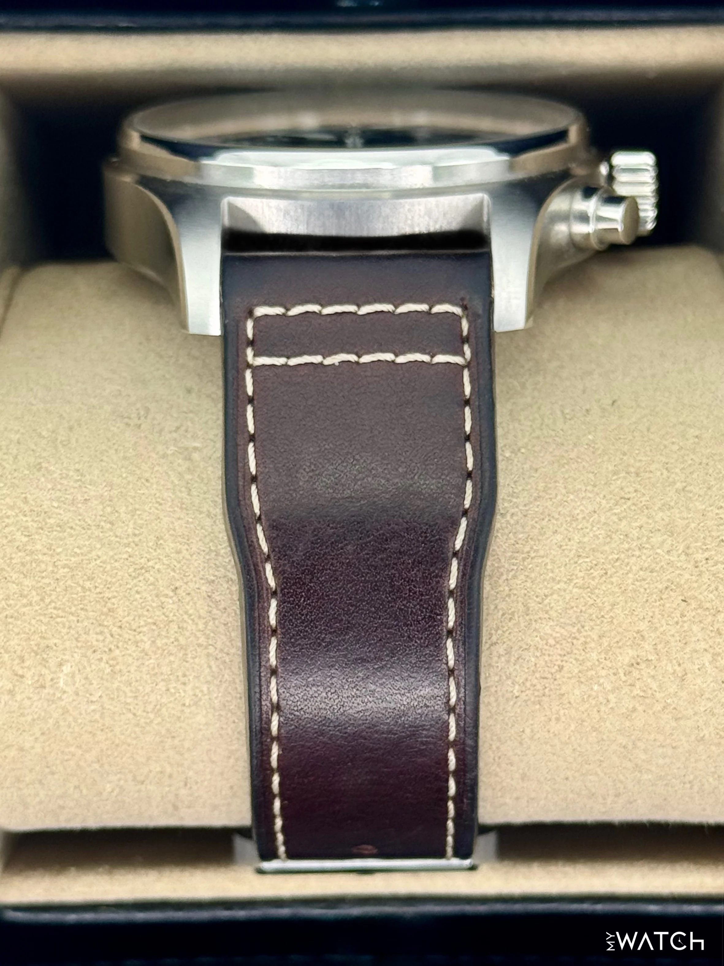 2025 IWC Pilot's Watch Chronograph 43mm IW378005 Stainless Steel Green Dial - Image 3