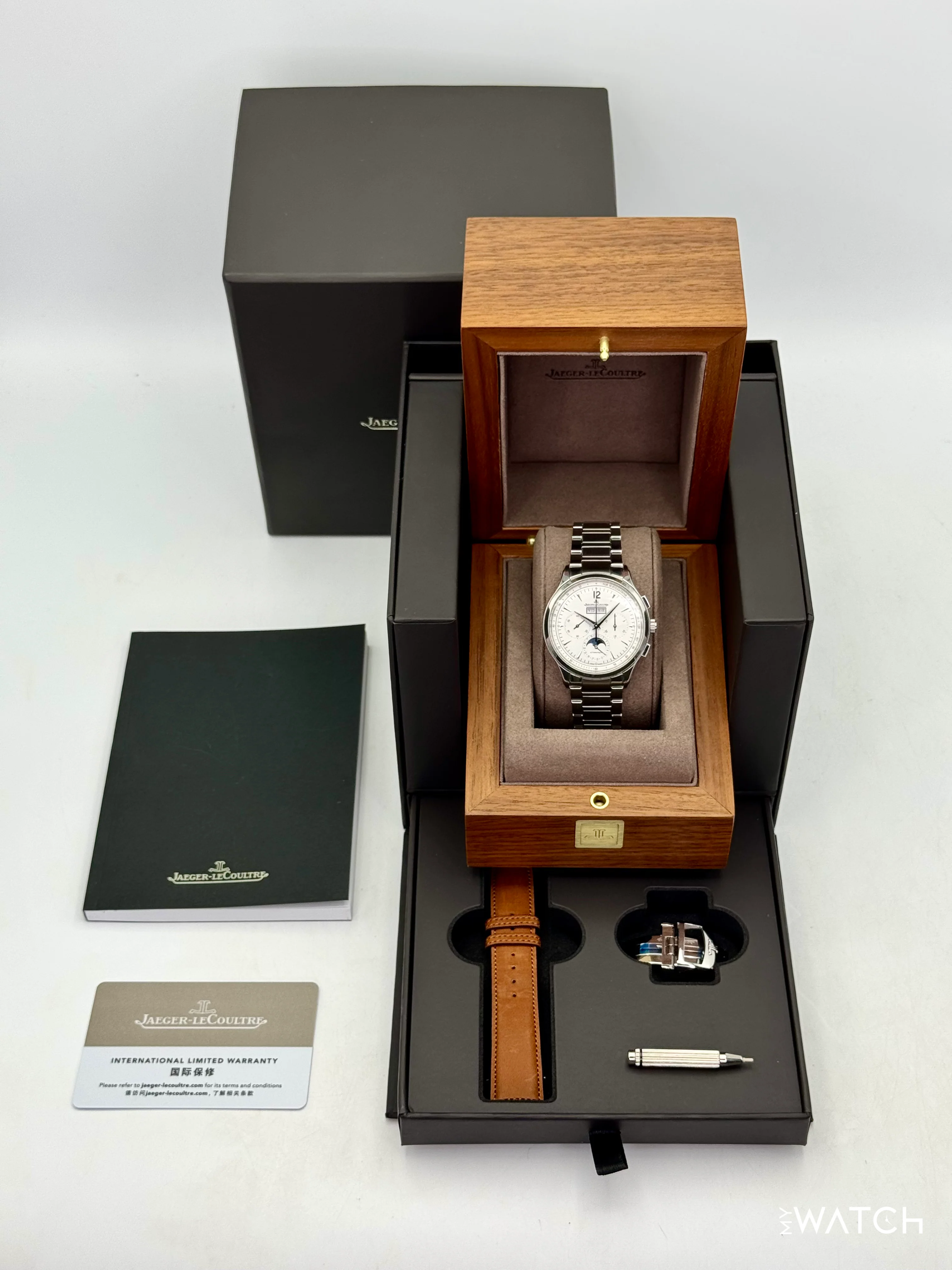 2025 Jaeger-LeCoultre Master Control 40mm Q413813J Stainless Steel White Dial - Image 11