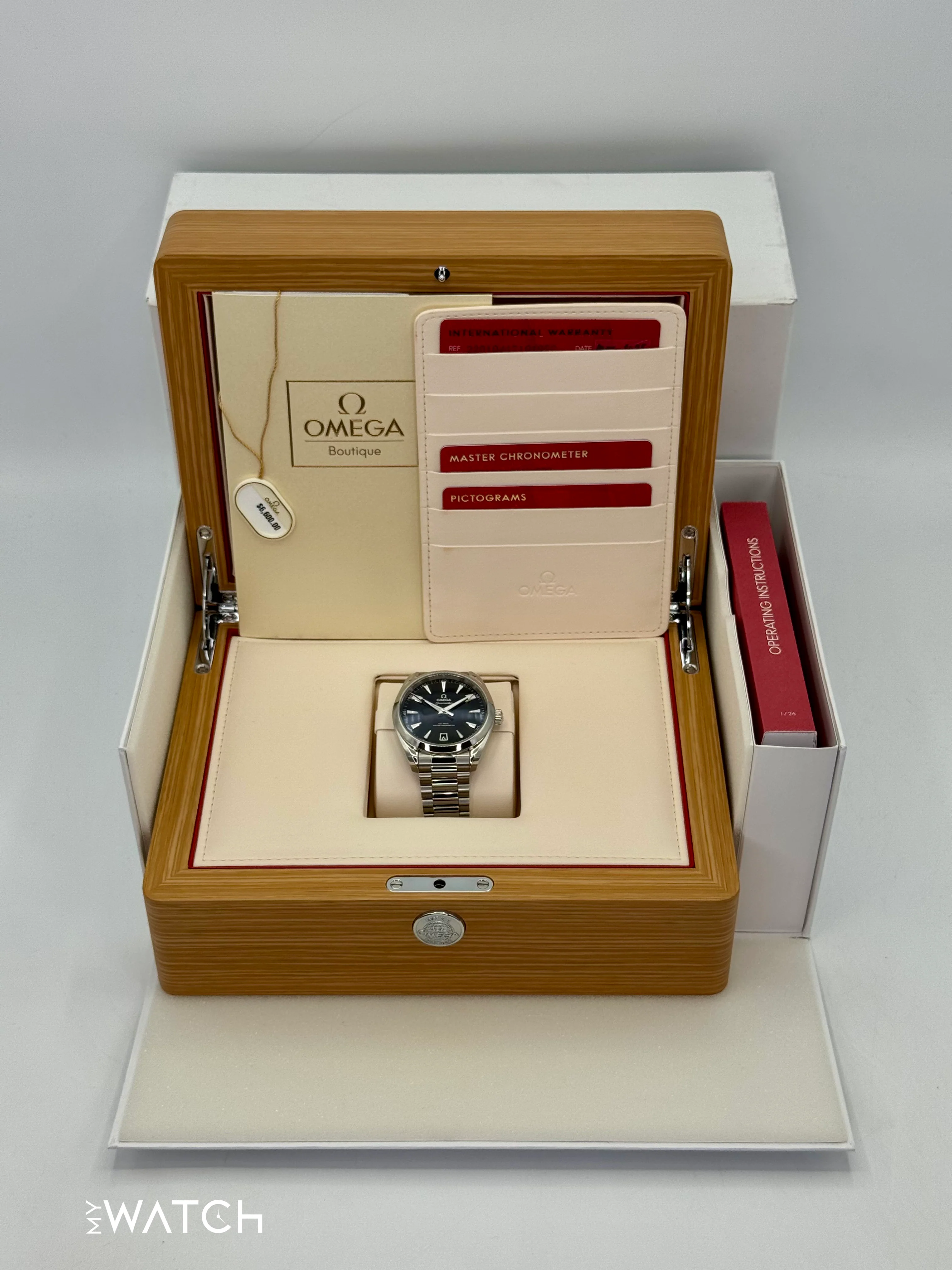 2025 Omega Seamaster Aqua Terra 41mm 220.10.41.21.01.002 Black Dial - Image 10