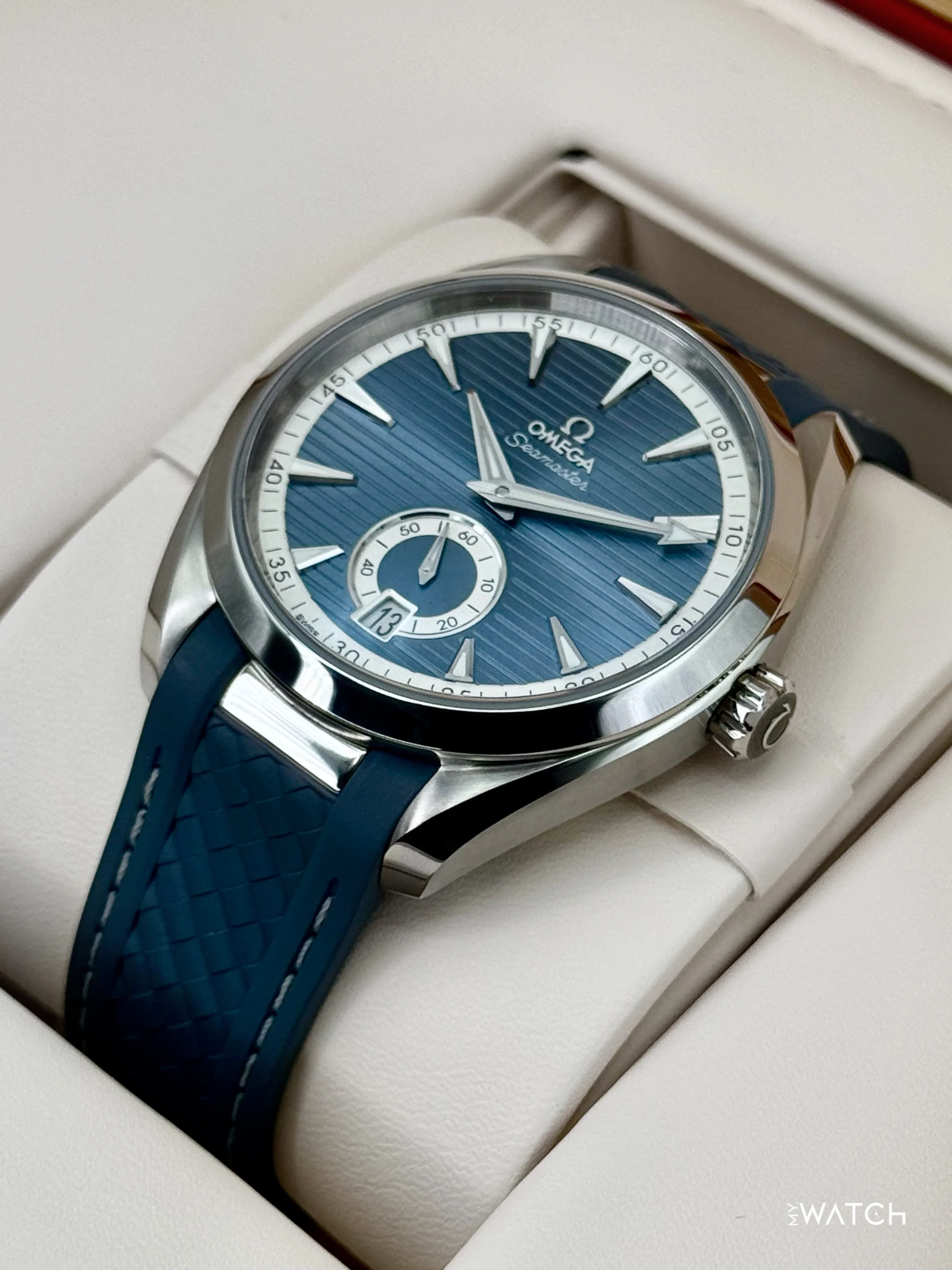 2025 Omega Seamaster Aqua Terra 41mm 220.12.41.21.03.005 Blue Dial - Image 5