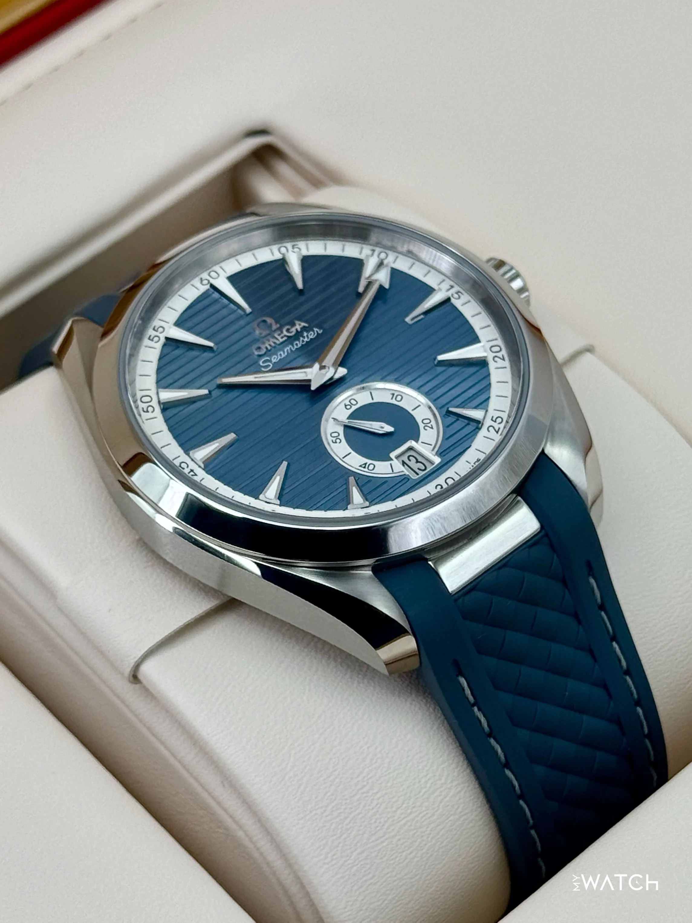 2025 Omega Seamaster Aqua Terra 41mm 220.12.41.21.03.005 Blue Dial - Image 6