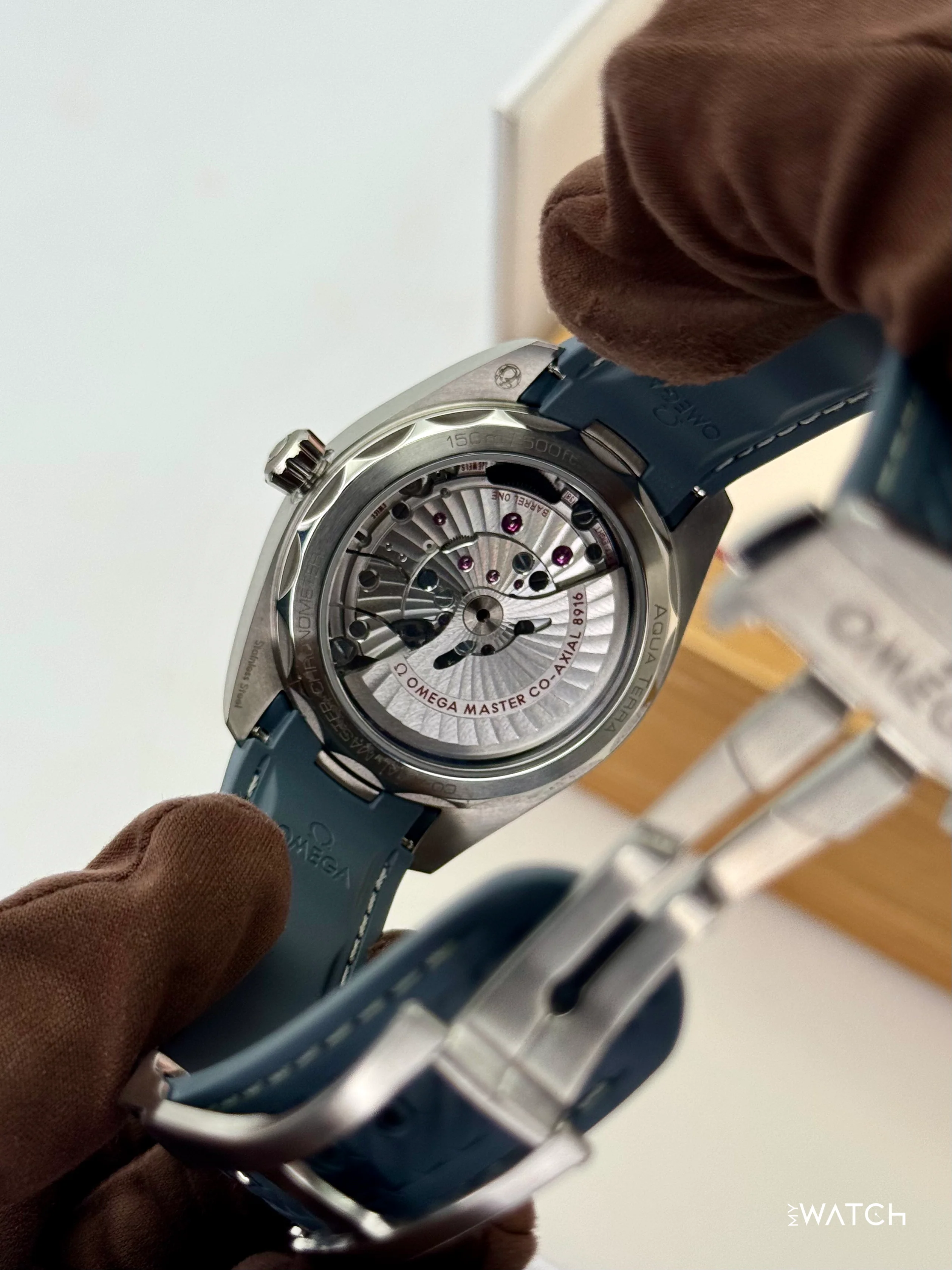 2025 Omega Seamaster Aqua Terra 41mm 220.12.41.21.03.005 Blue Dial - Image 9