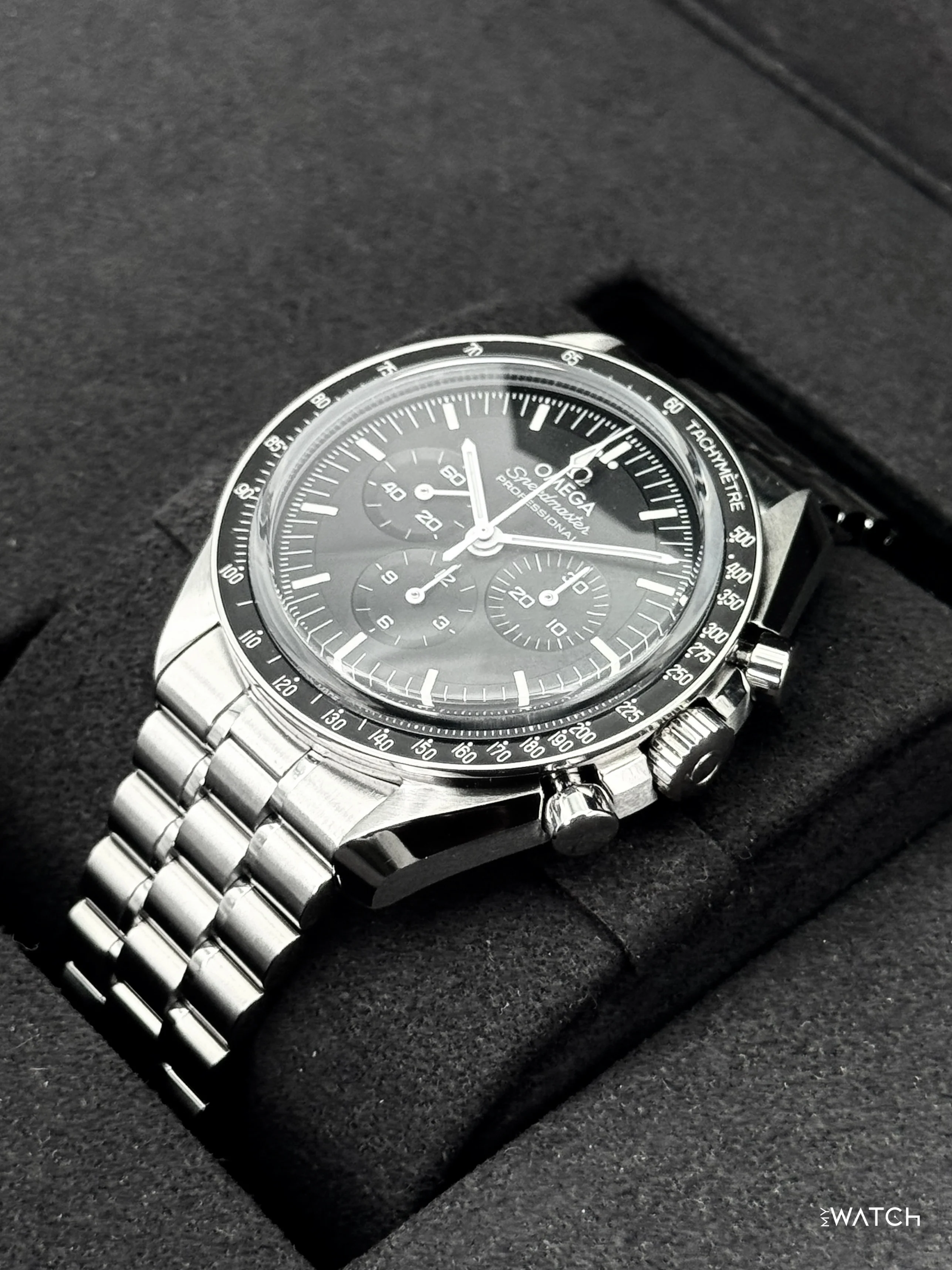 2025 Omega Speedmaster Moonwatch Pro 42mm 310.30.42.50.01.002 Black Dial - Image 5